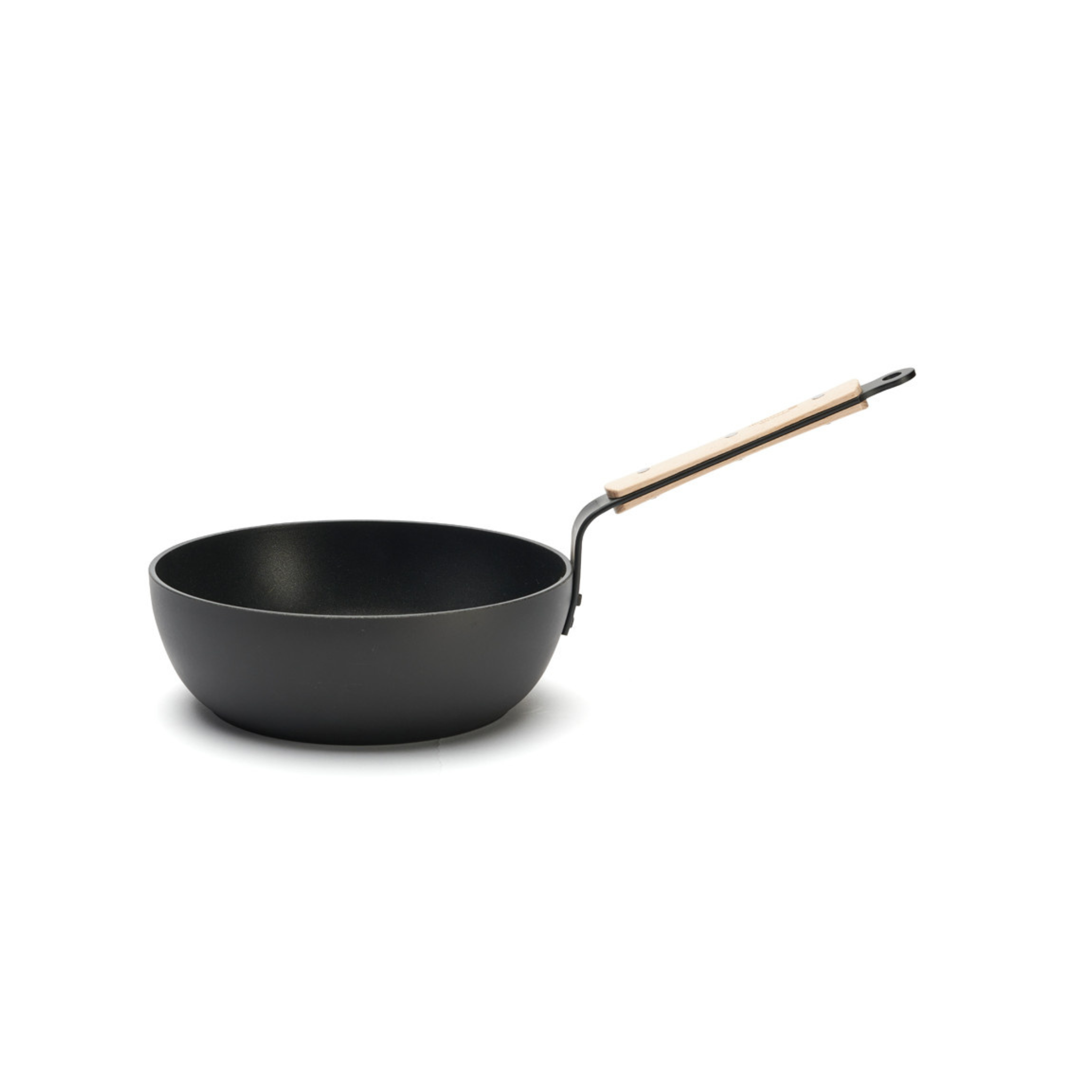 De Buyer - Sauteuse bombée anti-adhésive CHOC B BOIS