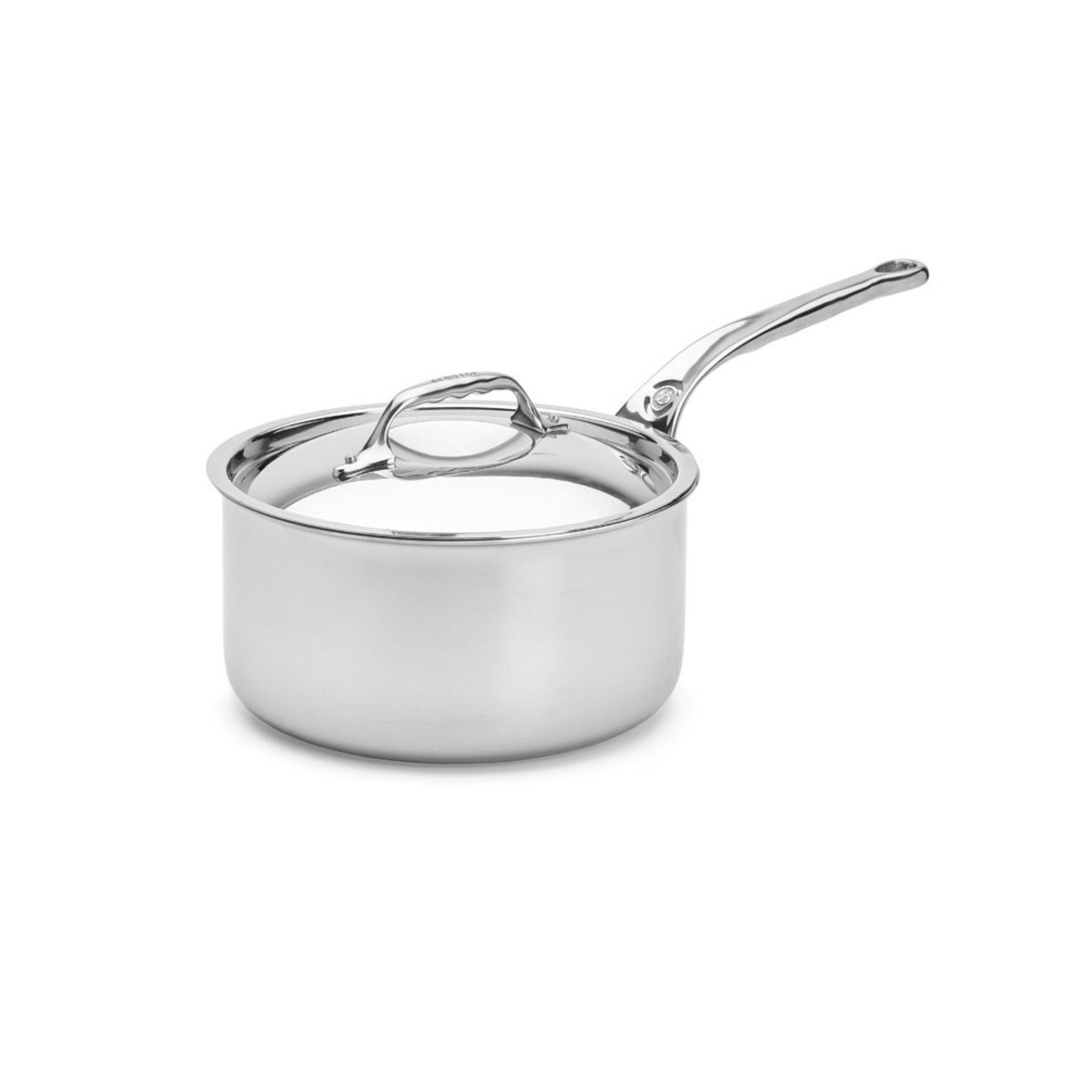 De Buyer - Casserole inox avec couvercle Affinity