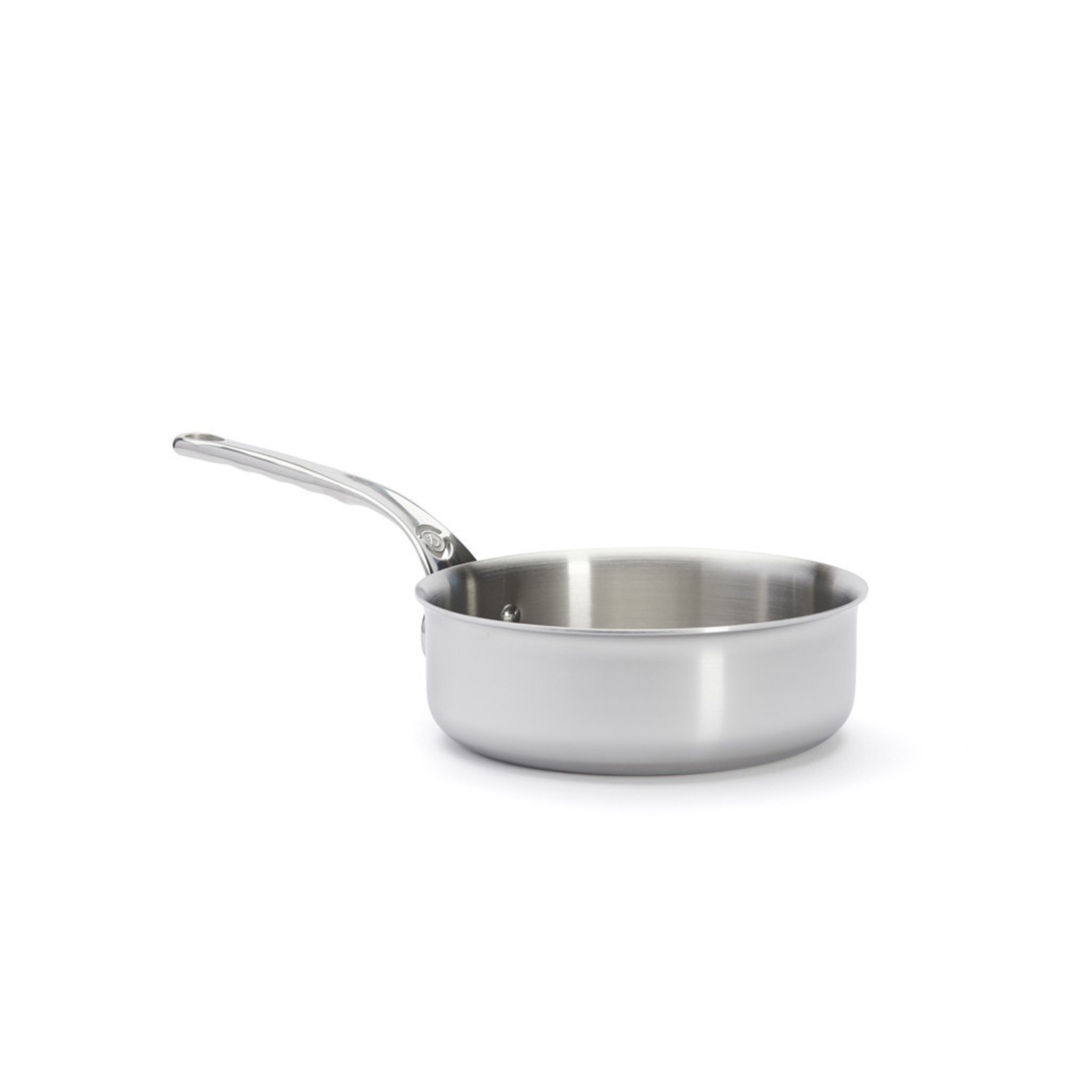 De Buyer - Sauteuse bord droit en inox AFFINITY