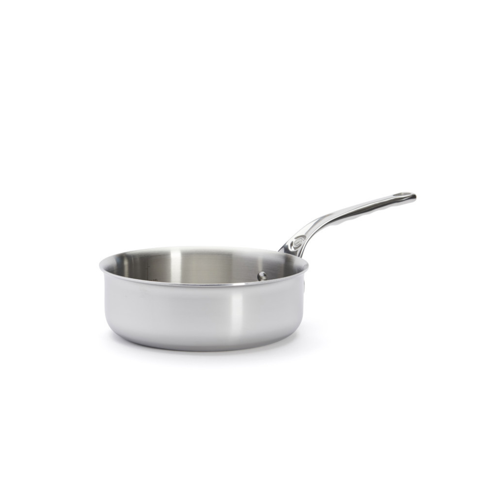 De Buyer - Sauteuse bord droit en inox AFFINITY