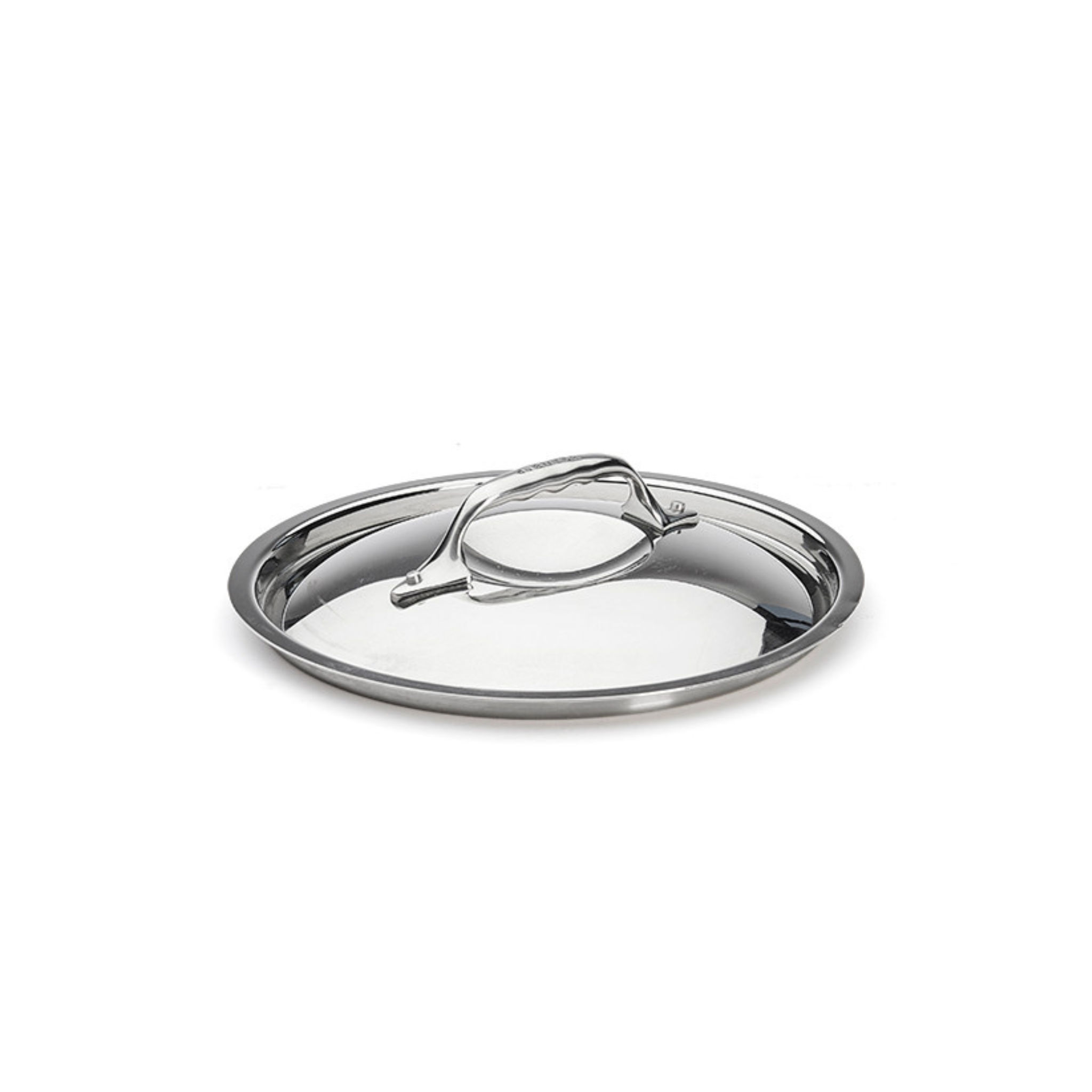De Buyer - Couvercle en inox avec pontet en fonte d'inox