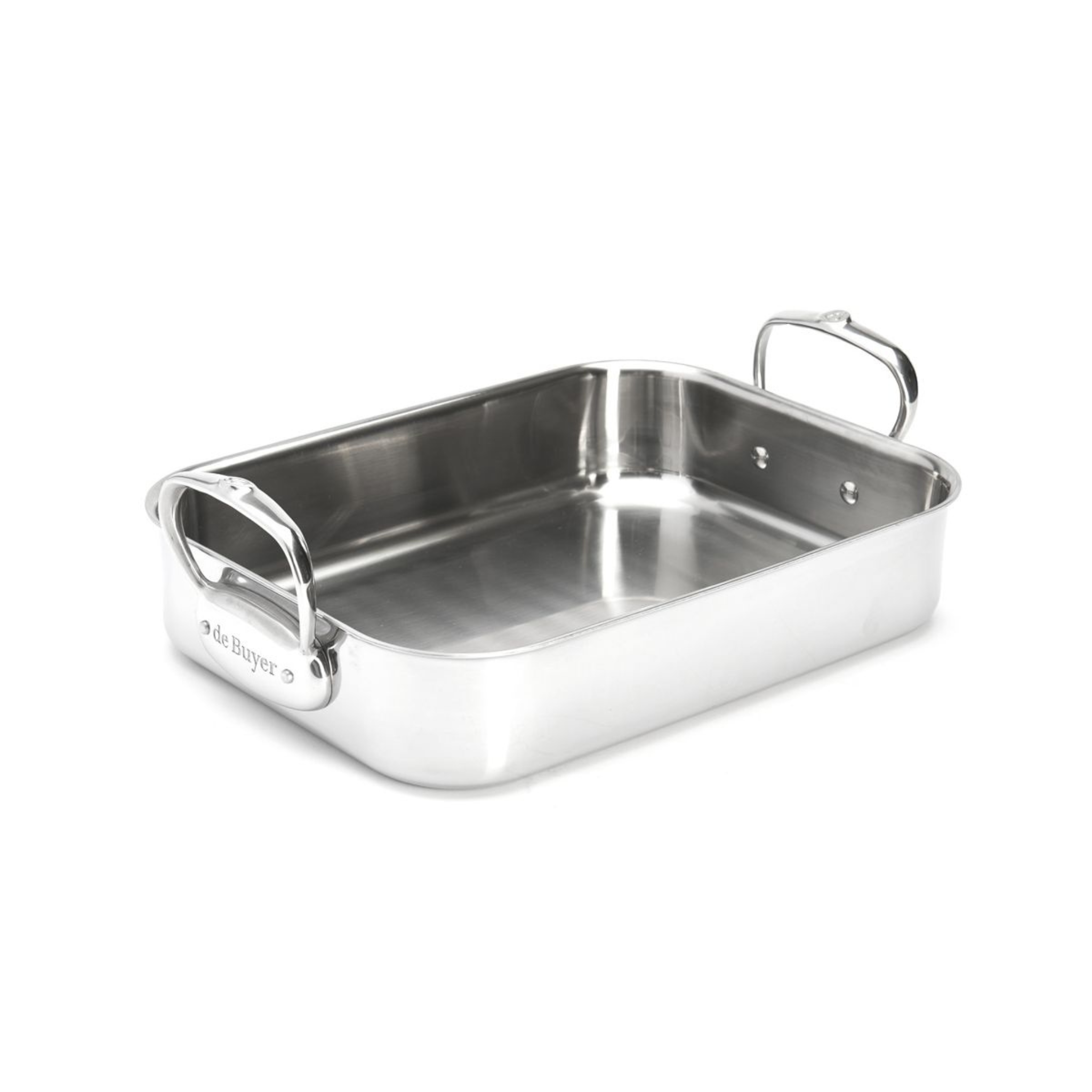 De Buyer - Plat à rôtir en inox AFFINITY 41 x 27,5 x 8 cm