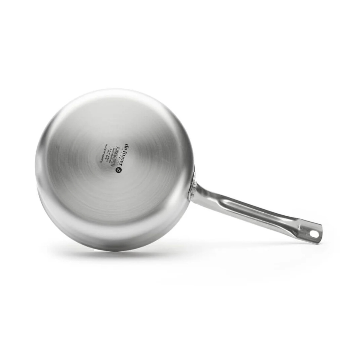 Fond extérieur de la sauteuse en inox De Buyer