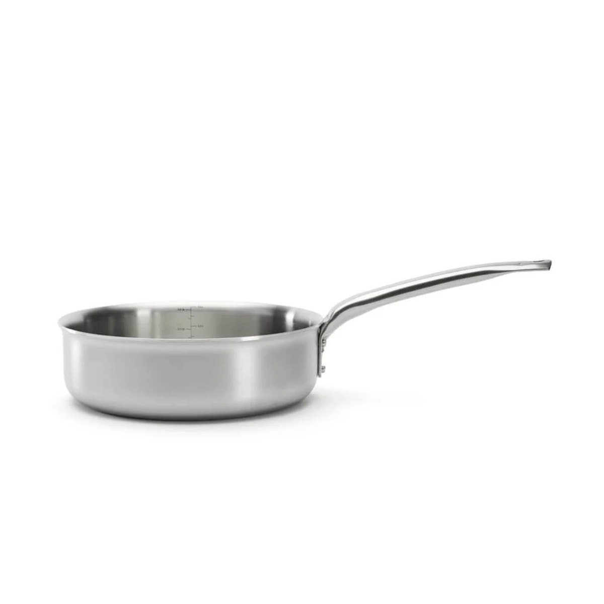 Sauteuse en inox De Buyer avec poignée longue