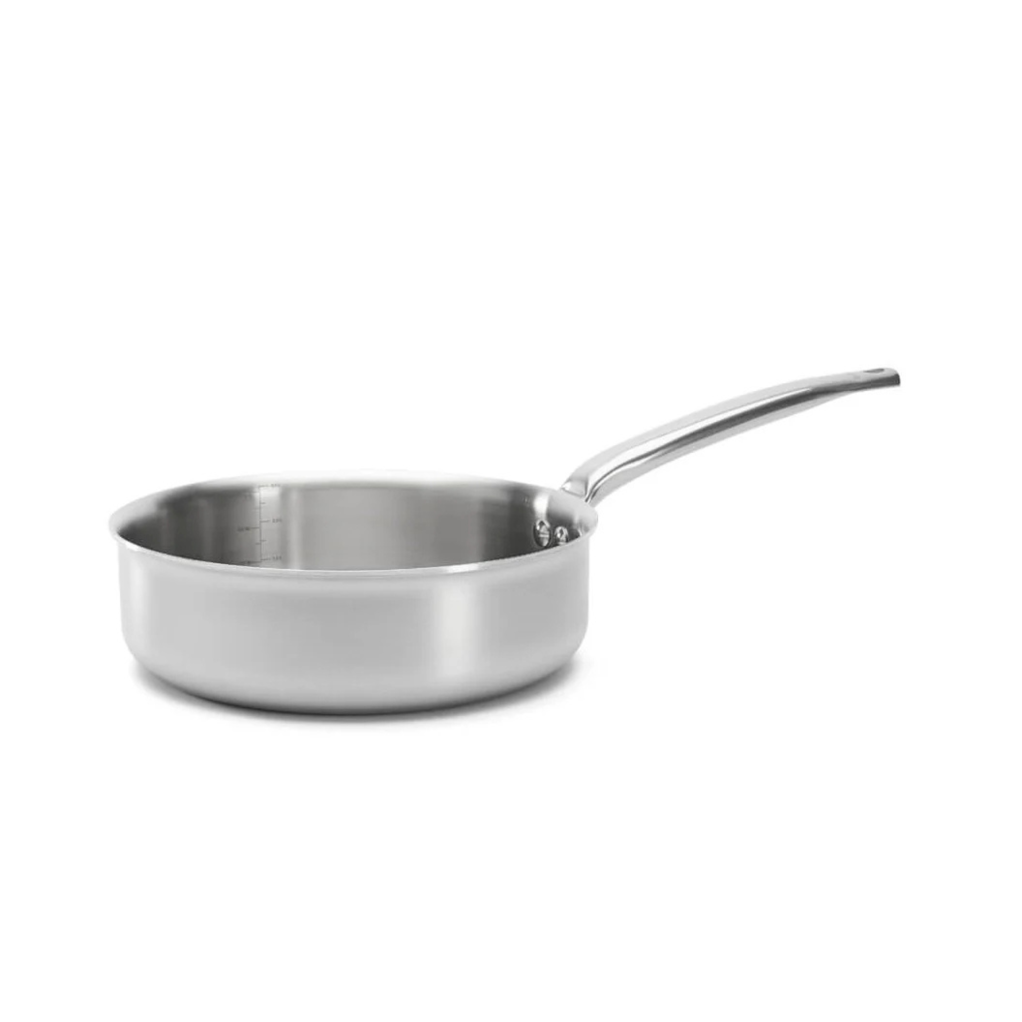 De Buyer - Sauteuse bord droit en inox ALCHIMY