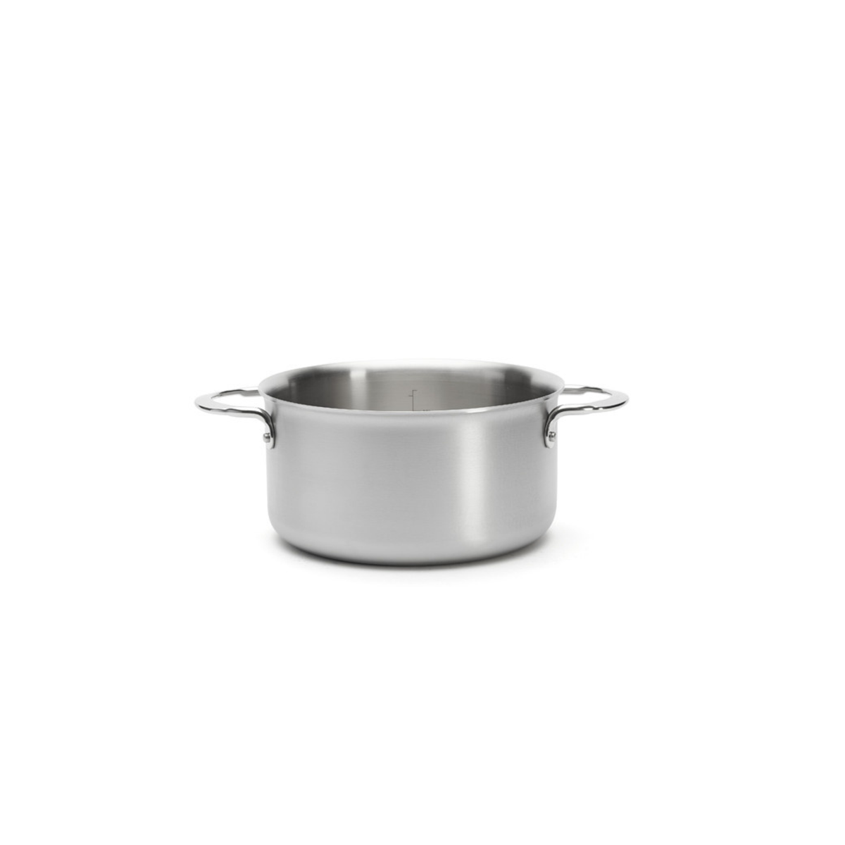 Faitout en inox De Buyer vue de face