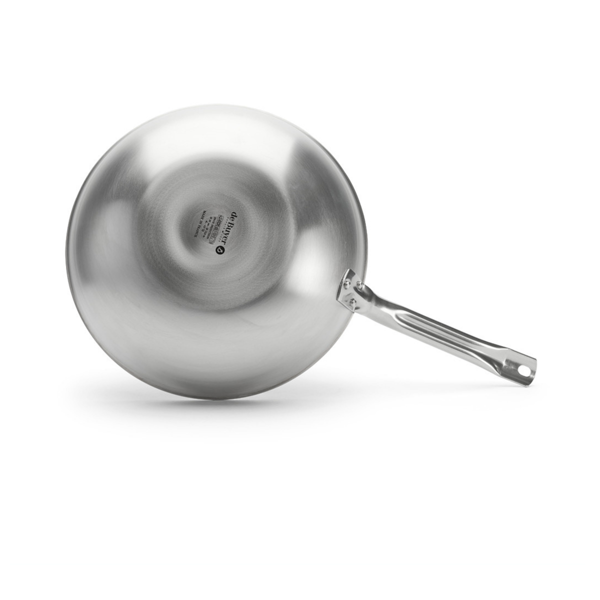 Fond extérieur du wok en inox De Buyer
