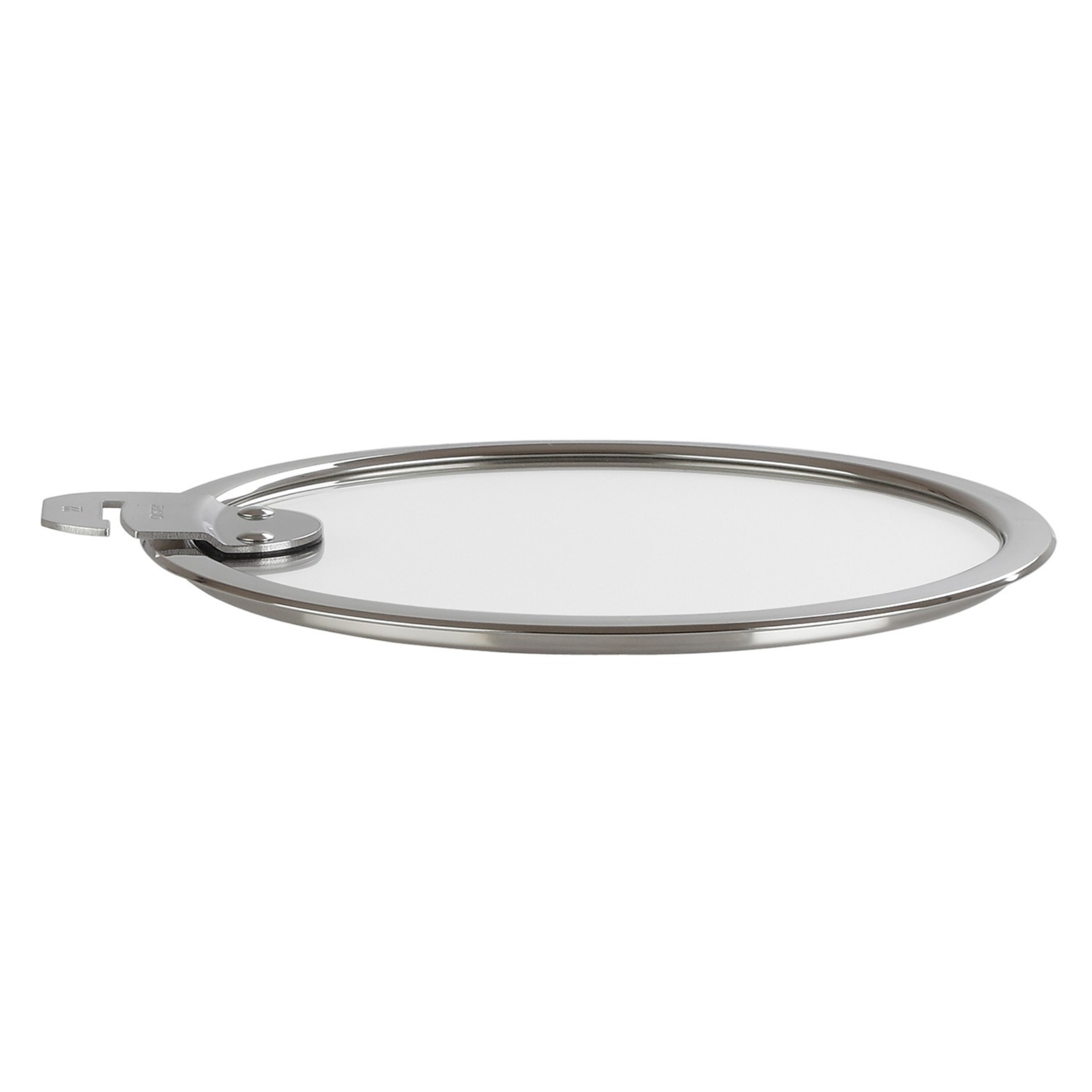 Cristel - Couvercle plat en verre trempé amovible Strate