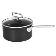 Cristel - Casserole antiadhésive en aluminium avec couvercle Castel'Pro®