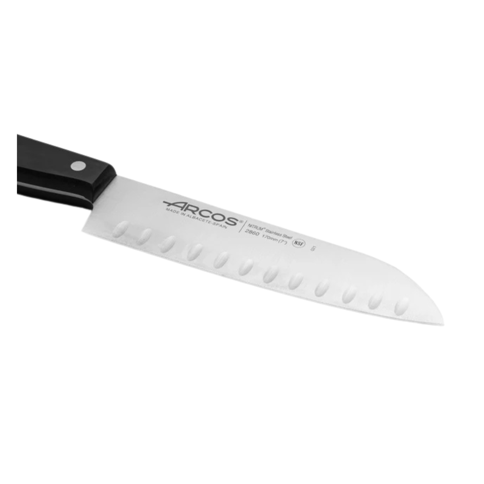 Arcos - Couteau Santoku alvéolé Universal 17 cm
