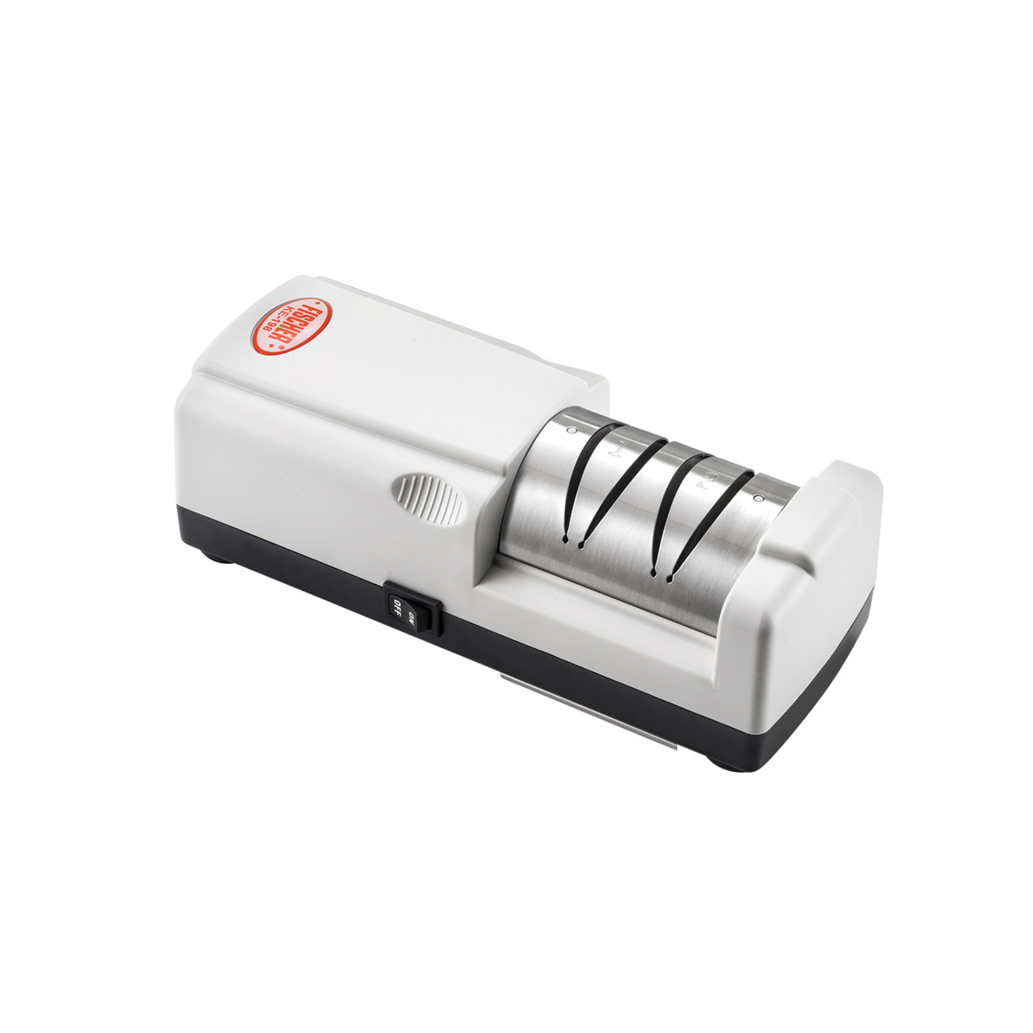Fischer Bargoin - Aiguiseur / Affûteuse électrique pour couteaux de cuisine 2 meules 220V