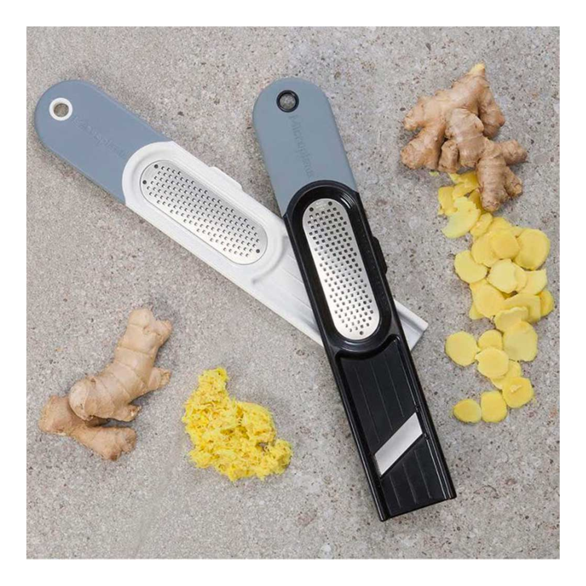 Microplane - Râpe à Gingembre 3 en 1 - 27,3 cm