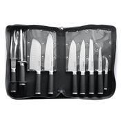 Hendi - Trousse 9 couteaux professionnels