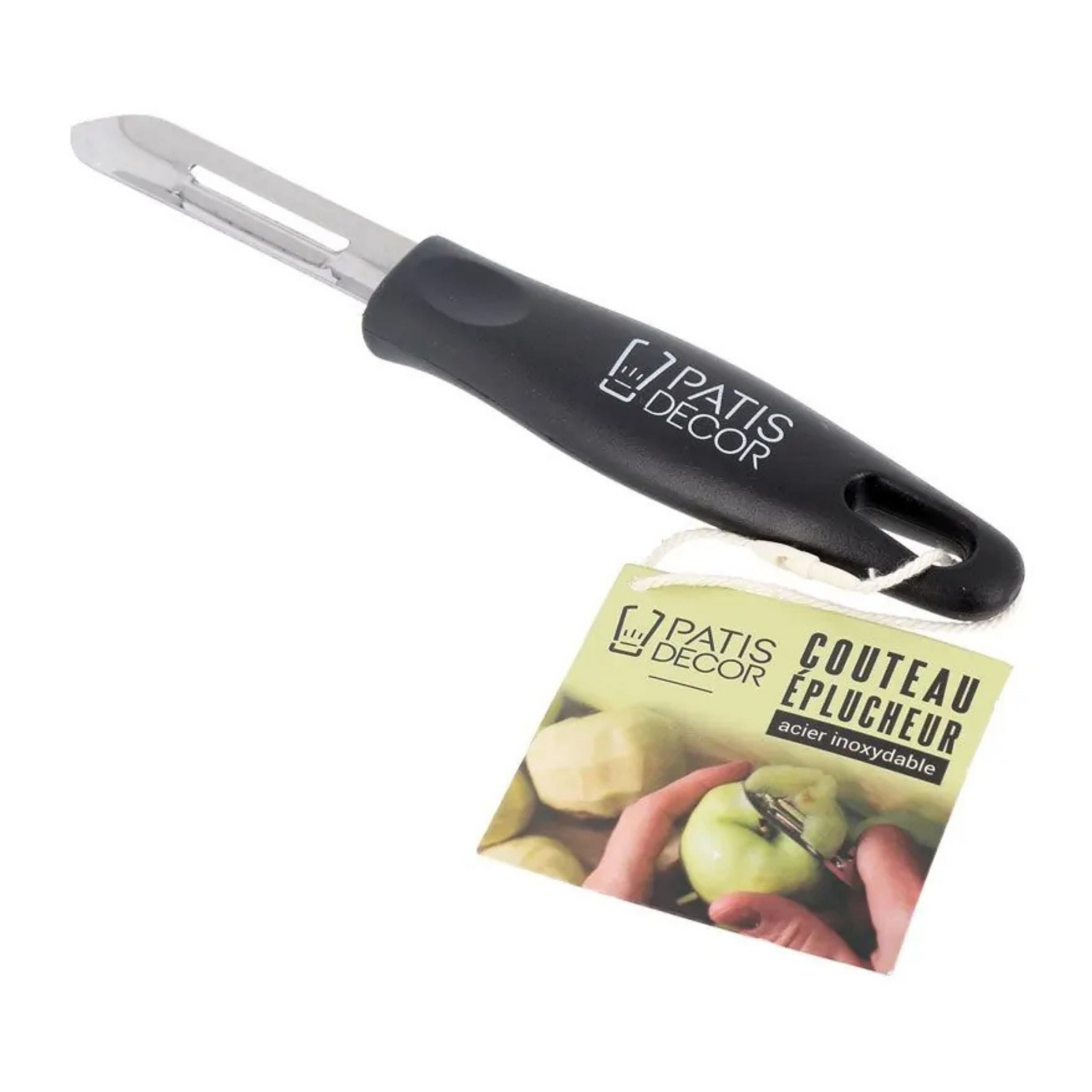 Patisdecor - Couteau éplucheur lame inox 7 cm