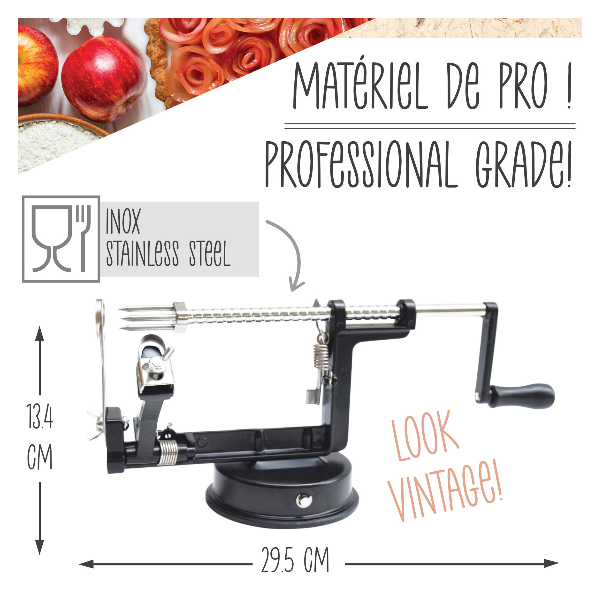 ScrapCooking - Pèle-pomme 3 en 1 Need'it