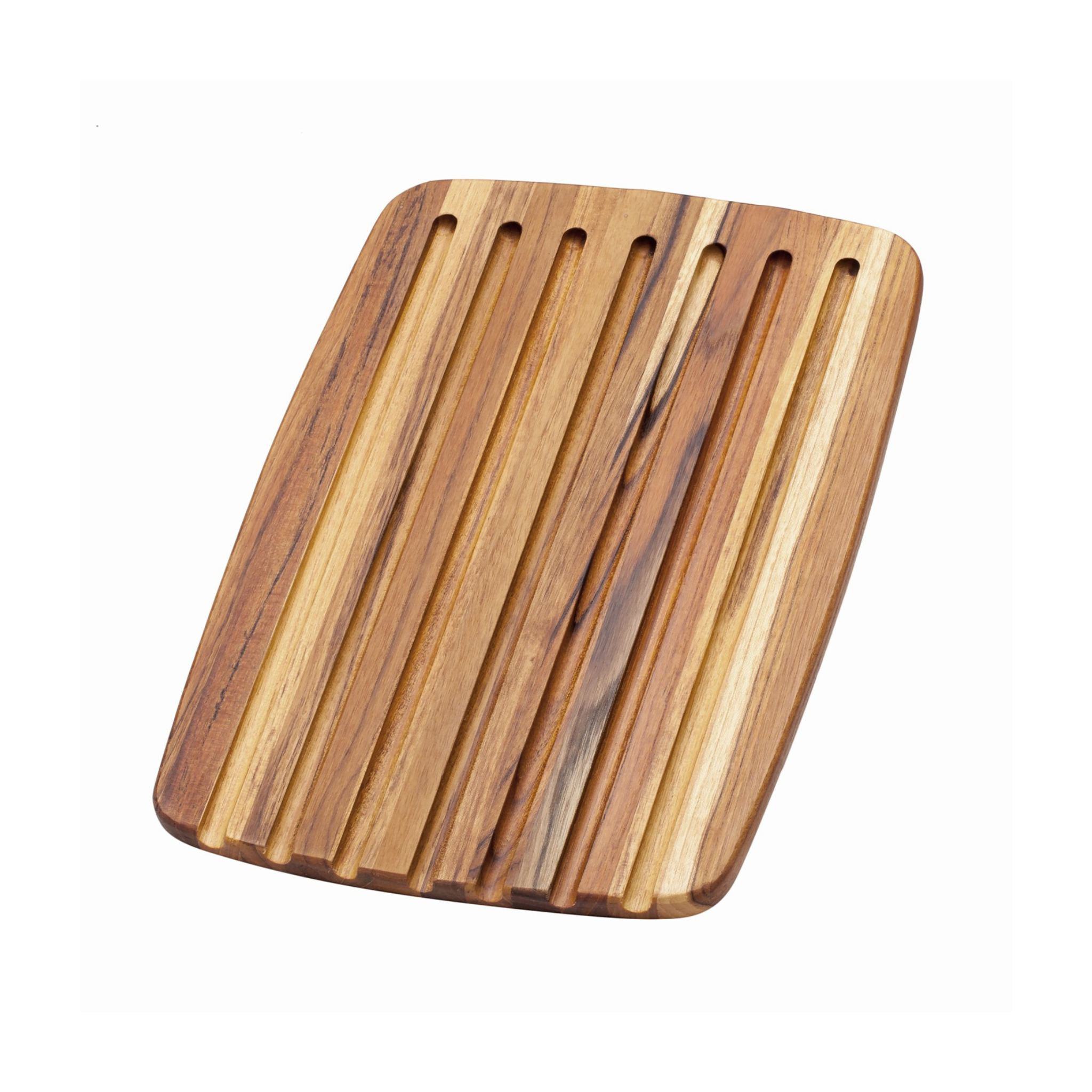 Cristel - Planche à Pain en Teck Bois de Fil 41 x 28 cm