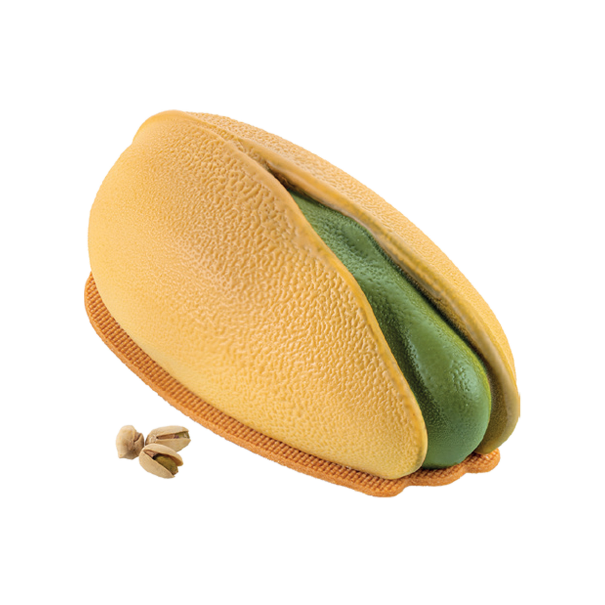 Entremets pistache avec moule Silikomart