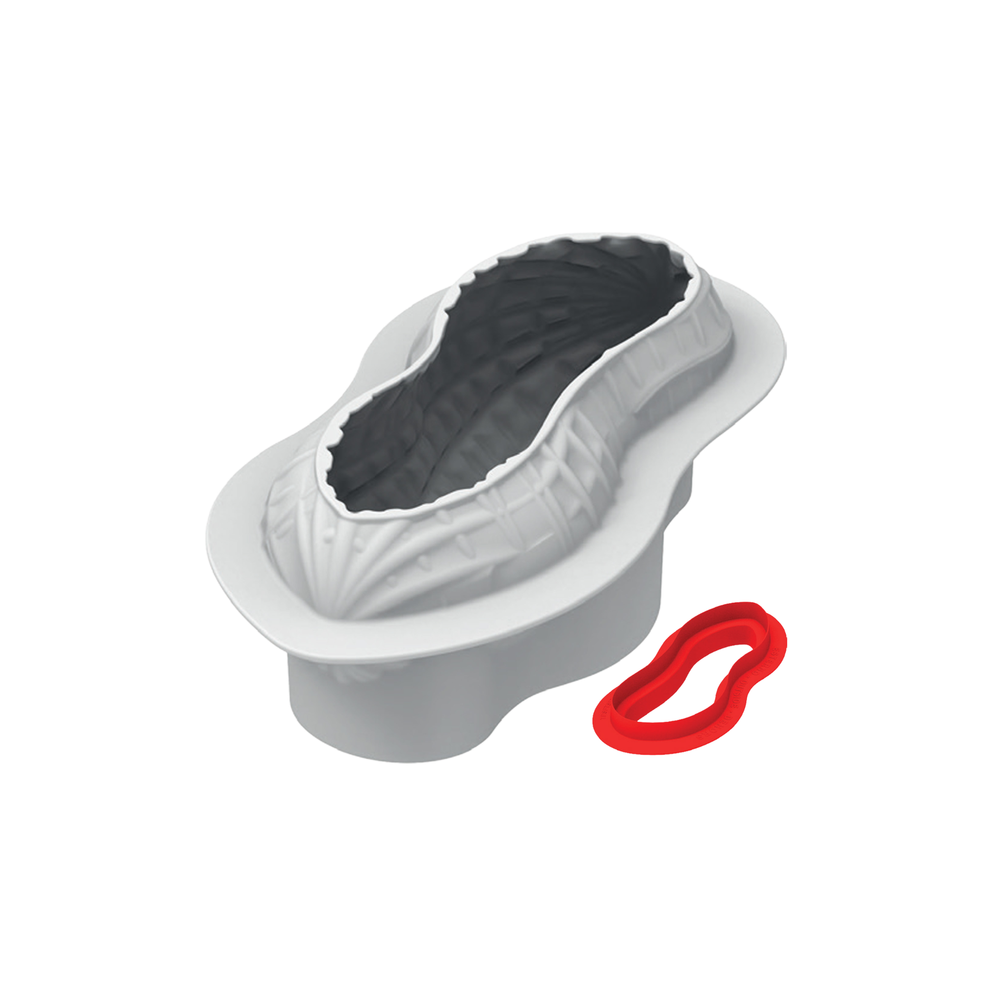 Moule cacahuète avec insert en silicone