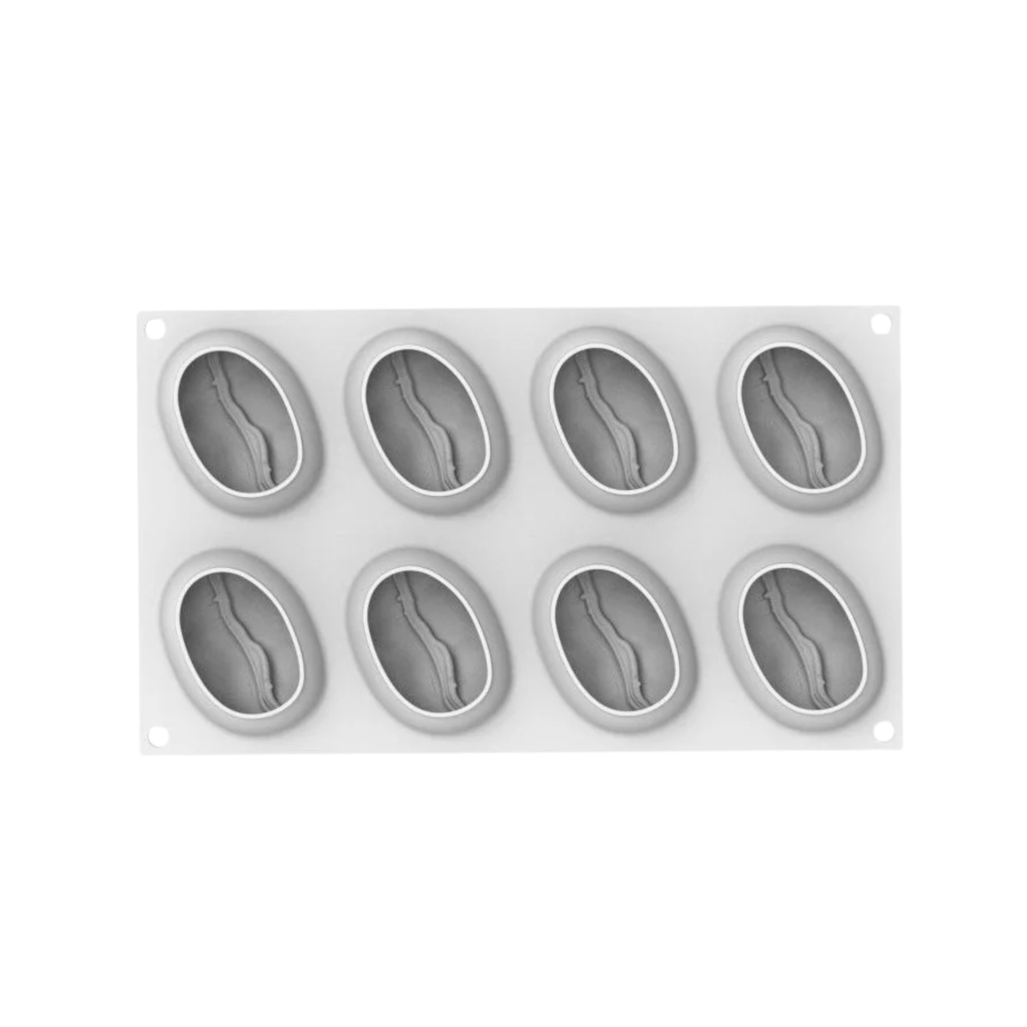 Moule silicone 15 empreintes ovales