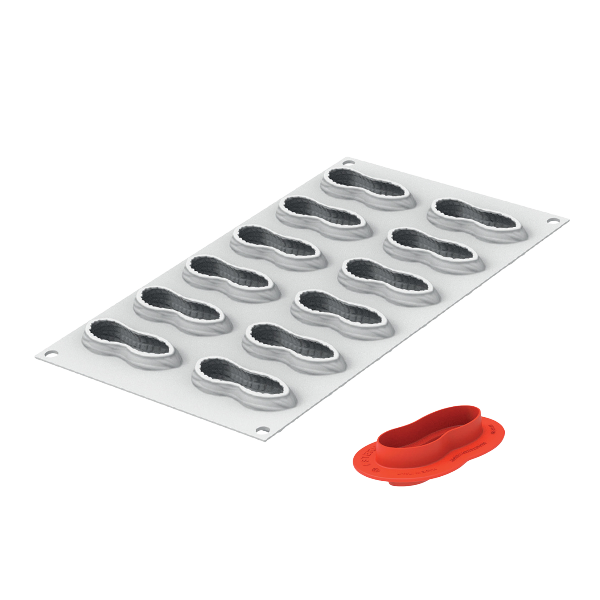 Moule silicone empreintes cacahuète
