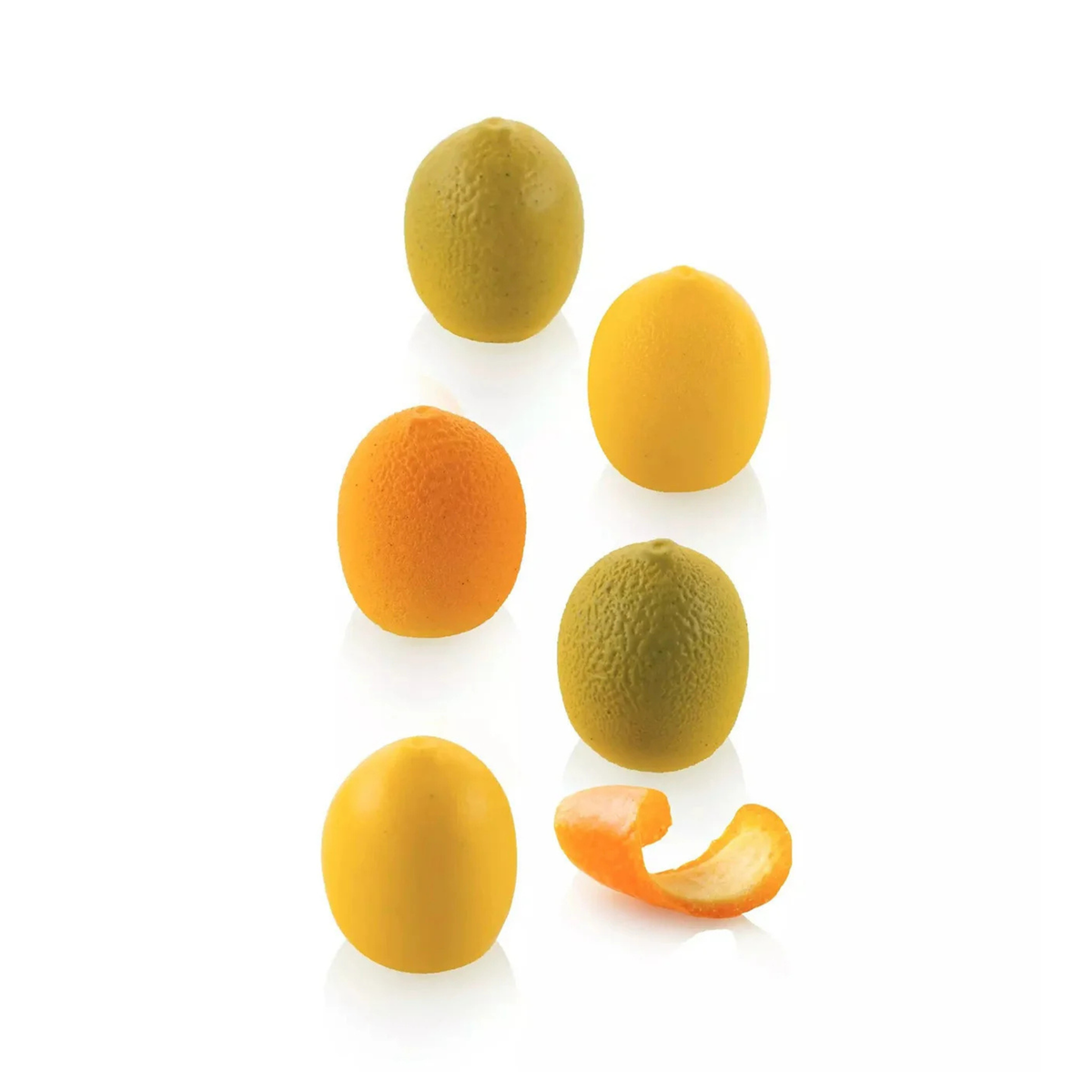 Silikomart - Moule silicone Agrume 18 empreintes Ø 3 x H 3,5 cm