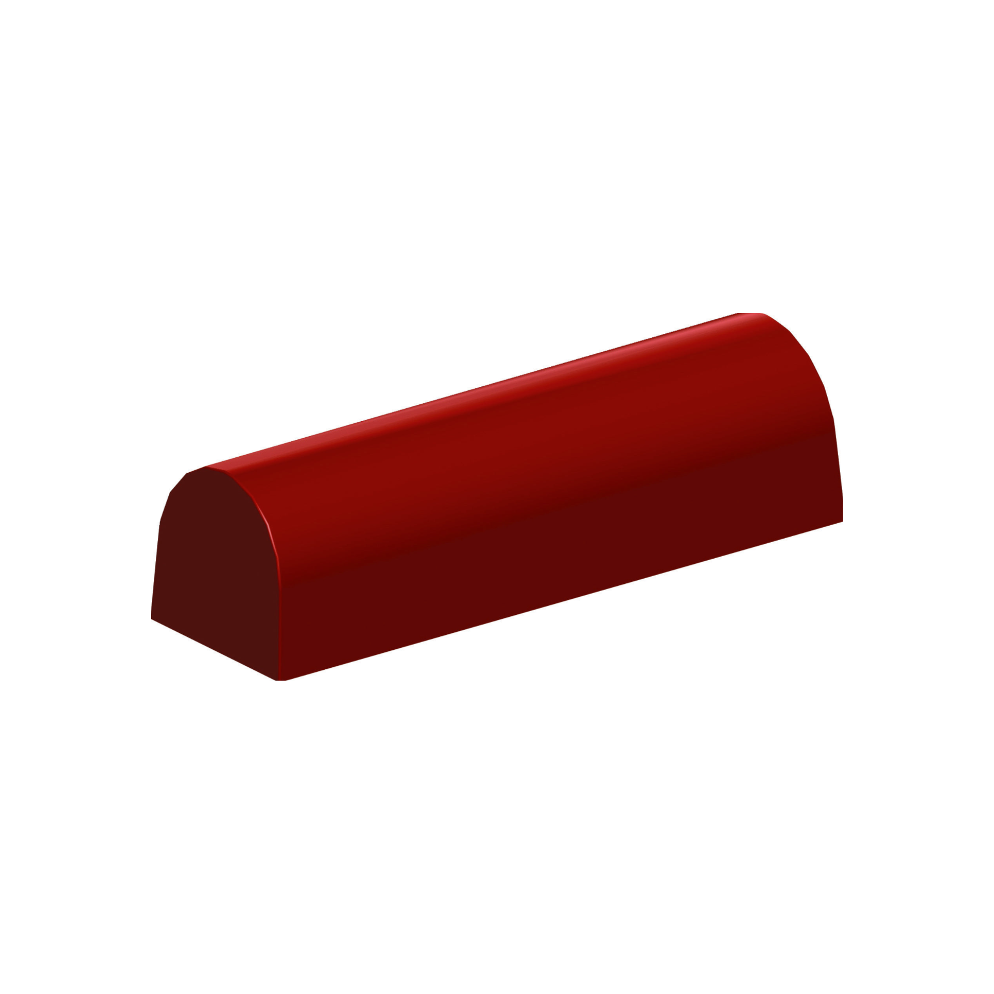 Mallard Ferrière - Moule à bûche Plastique Ronde GM 26 cm - (x6)