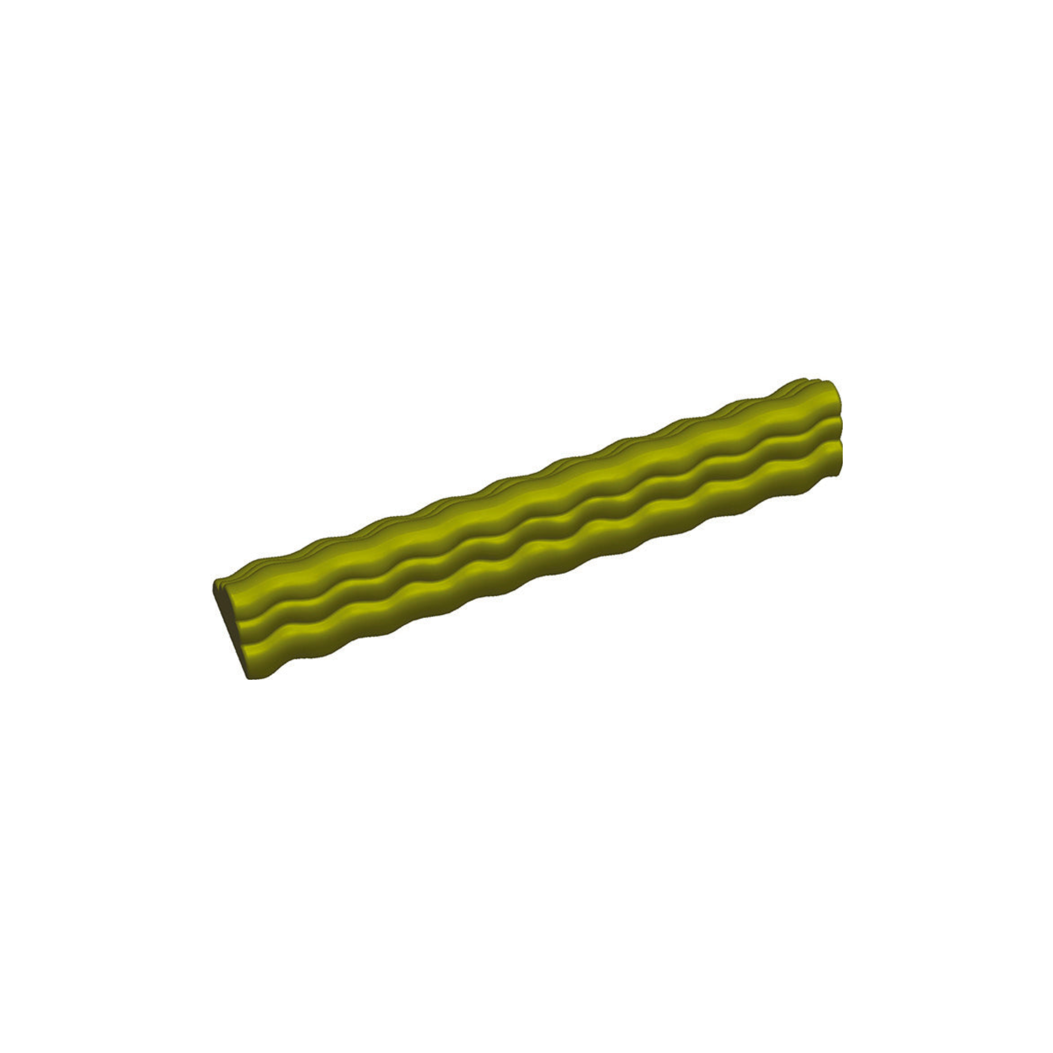 Mallard Ferrière - Moule à bûche Plastique Triangle Ondulée 50 cm - (x12)