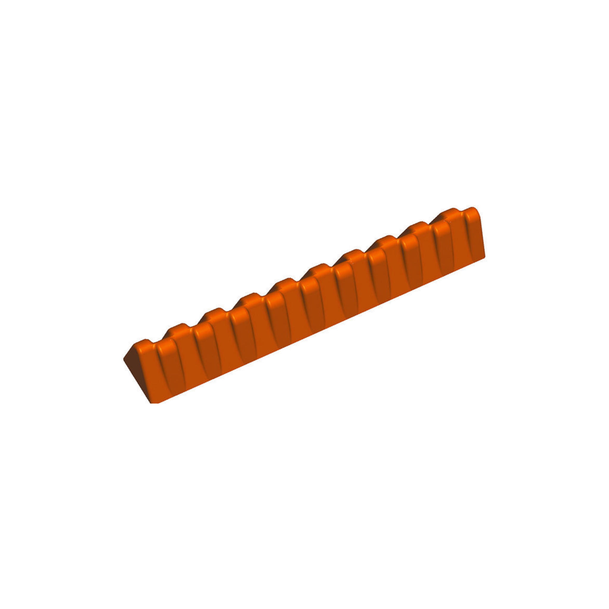 Mallard Ferrière - Moule à bûche Plastique triangle Décalée 50 cm - (x12)
