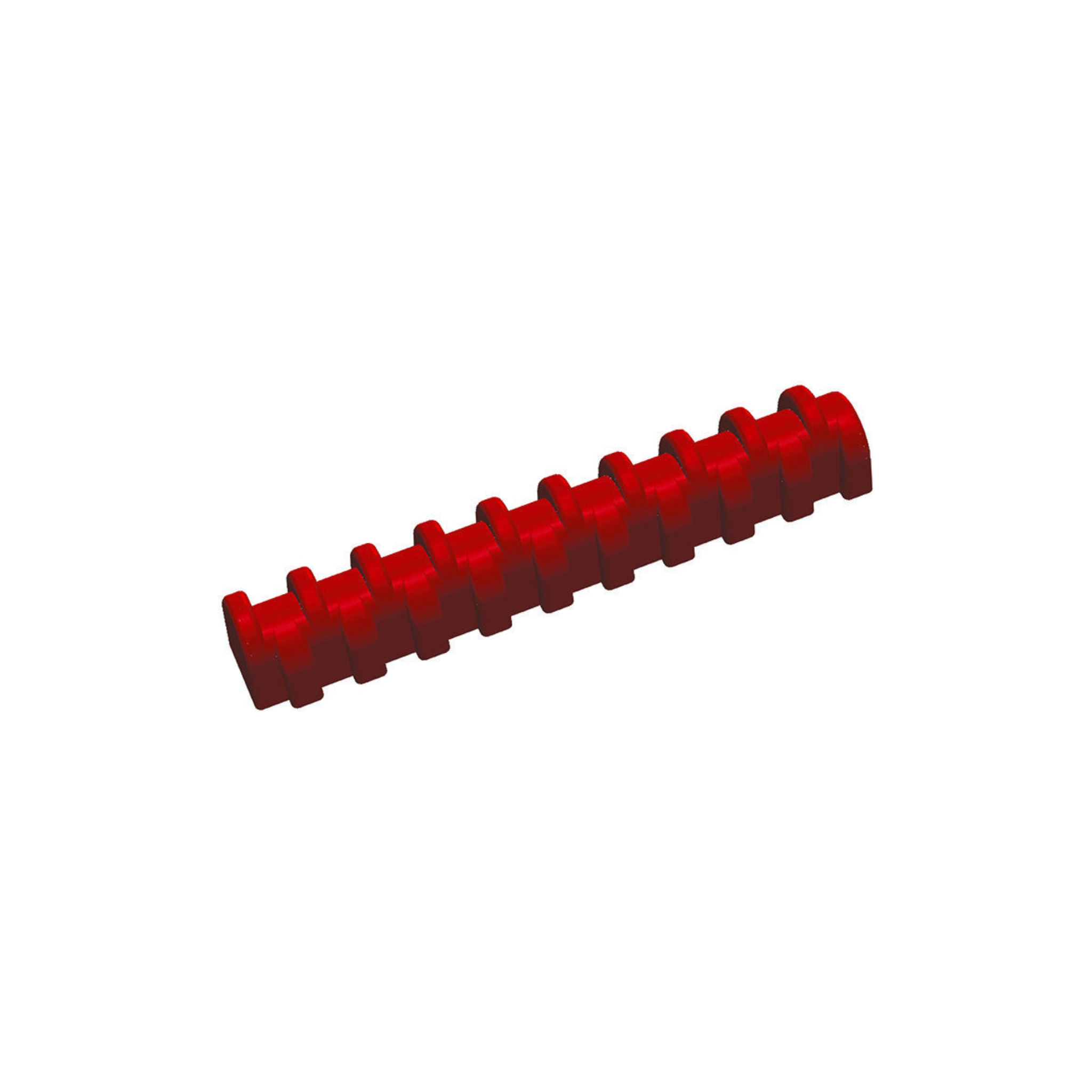 Mallard Ferrière - Moule à bûche Plastique Ronde Décalée 50 cm - (x12)