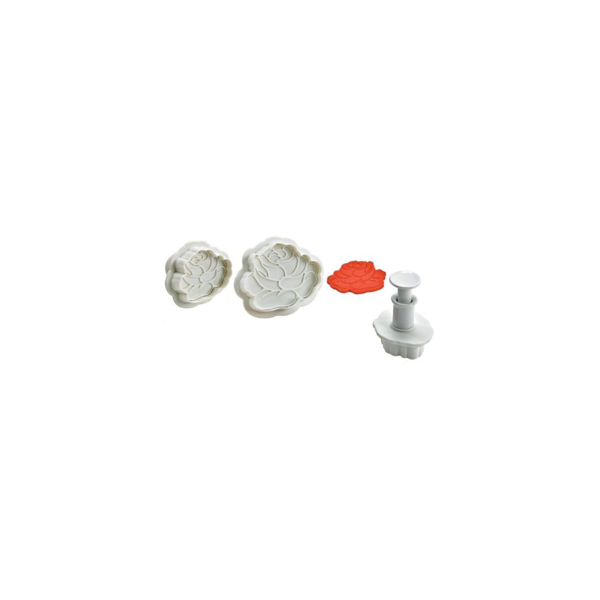 Mallard Ferrière - Lot de 3 découpoirs roses - Ø 35/50/70mm