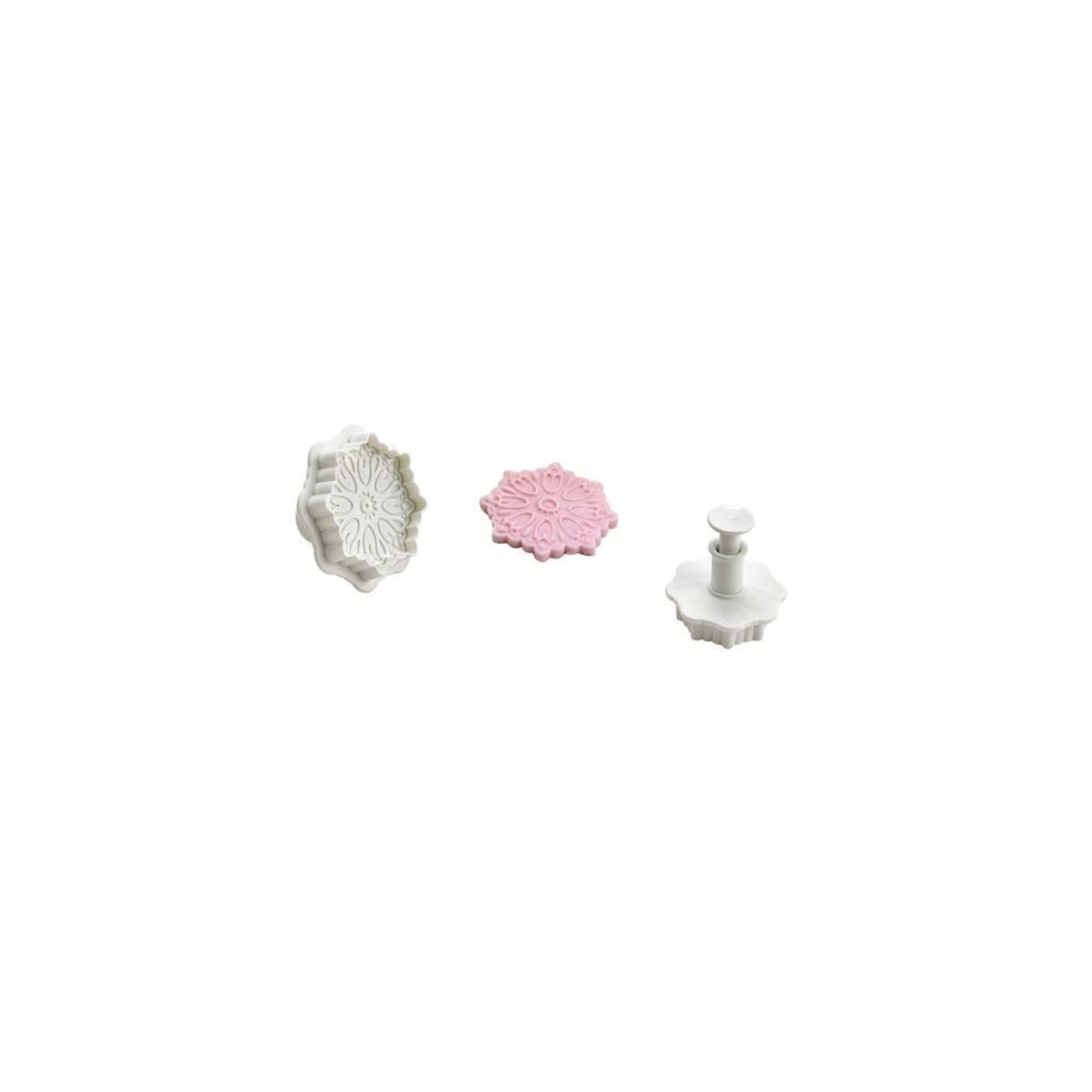 Mallard Ferrière - Lot de 2 découpoirs octogones ornés- Ø 45/60mm