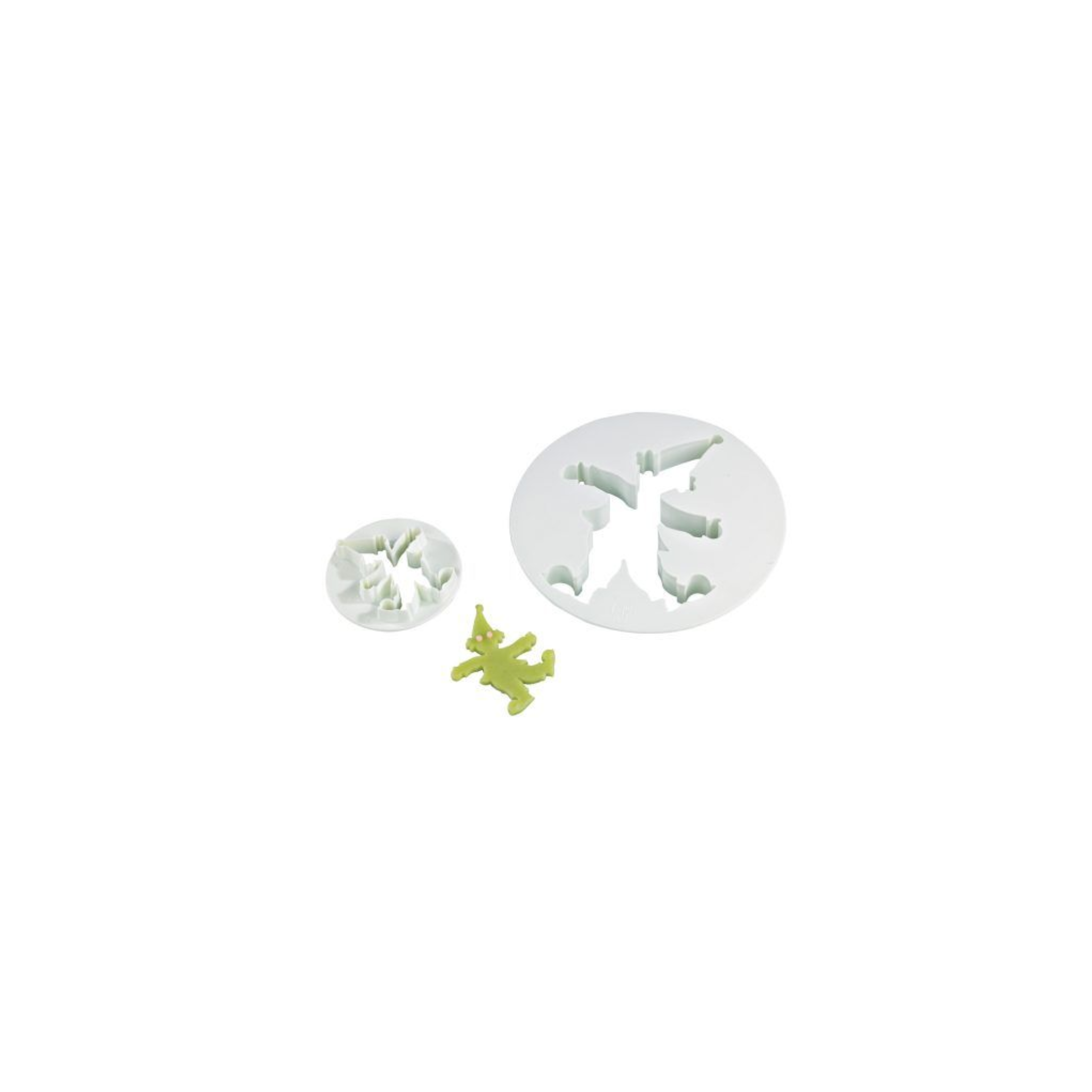 Mallard Ferrière - Lot de 2 découpoirs Clown - Ø 62/128 mm