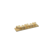 Moule 5 cœurs en silicone