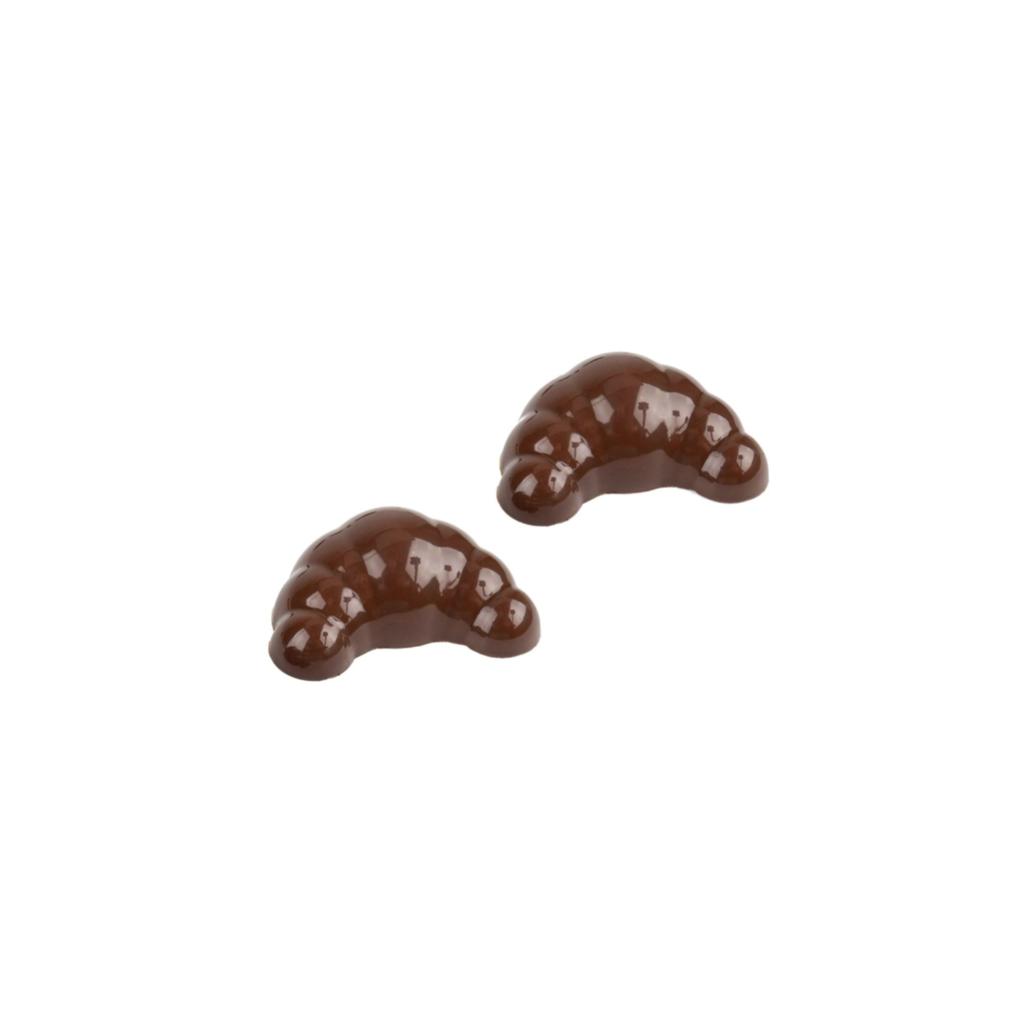 Mallard Ferrière -  Plaque à bonbons - 16 Croissants