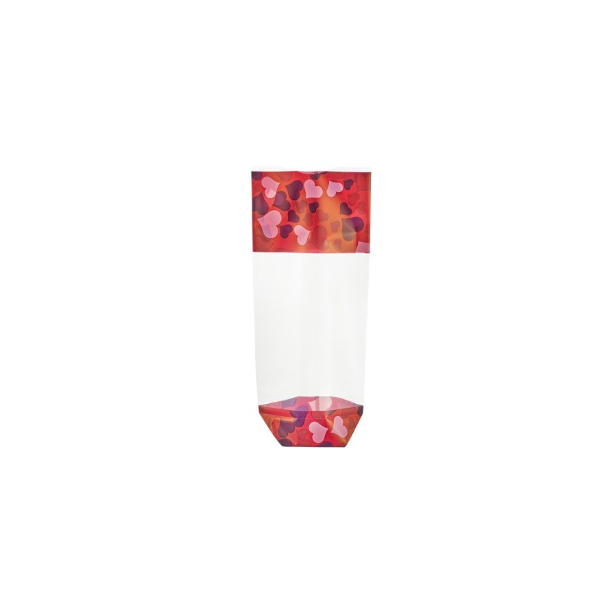 Mallard Ferrière - 100 Sacs Valentine en polypropylène - 220 x 100 mm