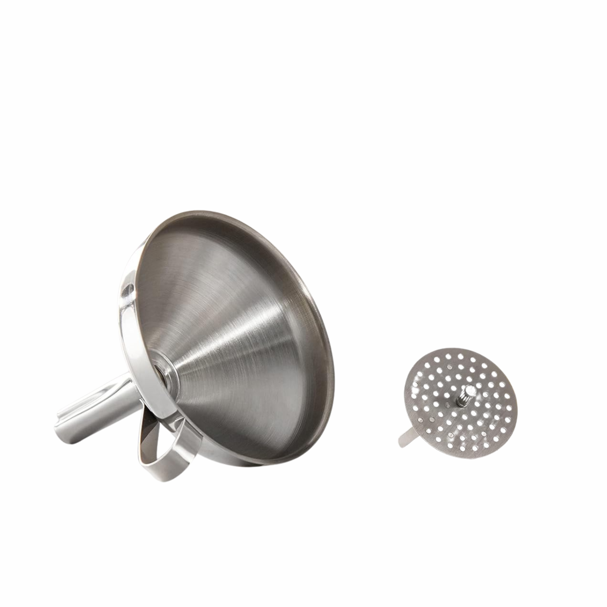 Mallard Ferrière - Entonnoir Inox avec Filtre  Amovible Ø10 cm