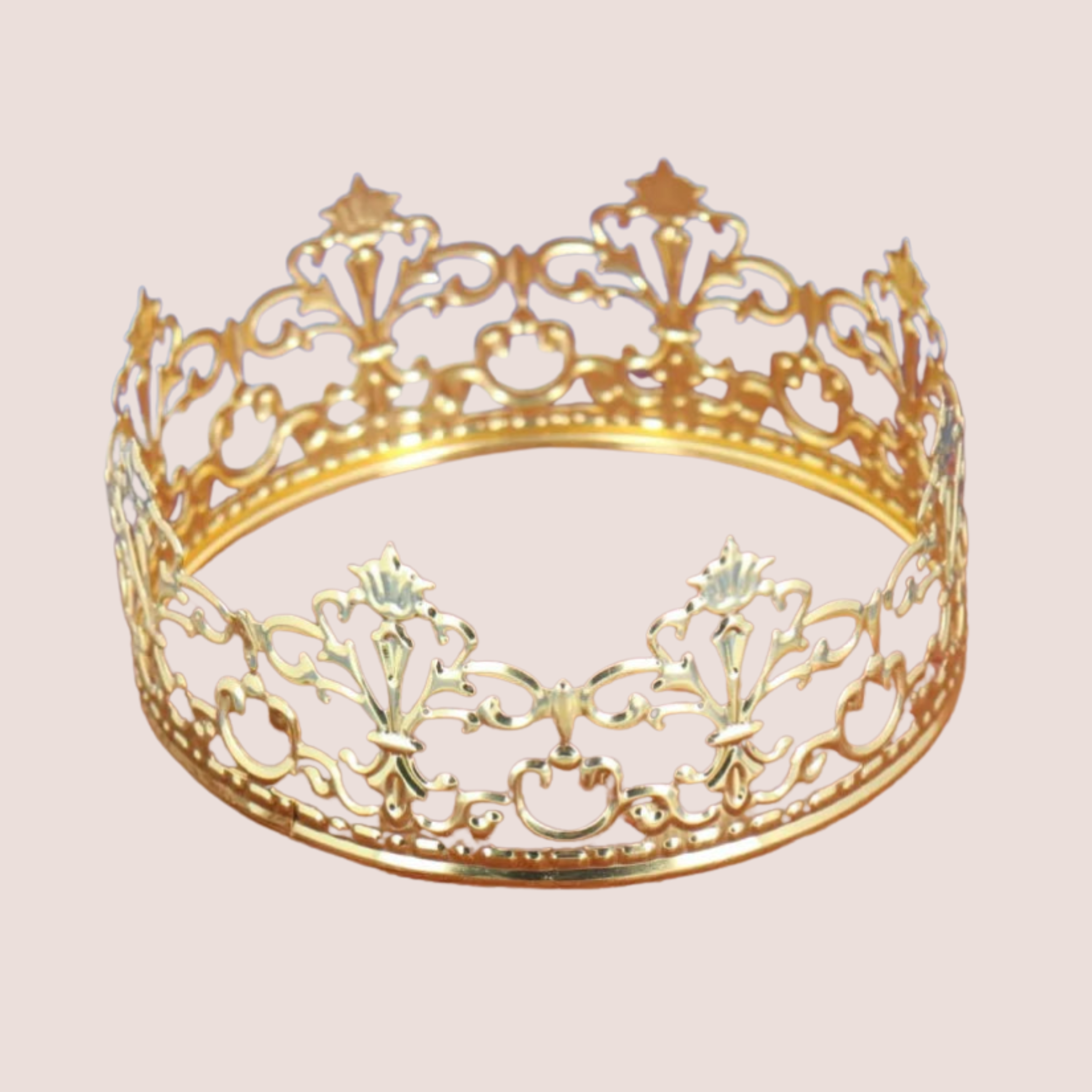 Patisdécor - Décor à poser couronne basse Ø 13 cm