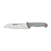Arcos - Couteau Santoku alvéolé Colour Pro 18 cm