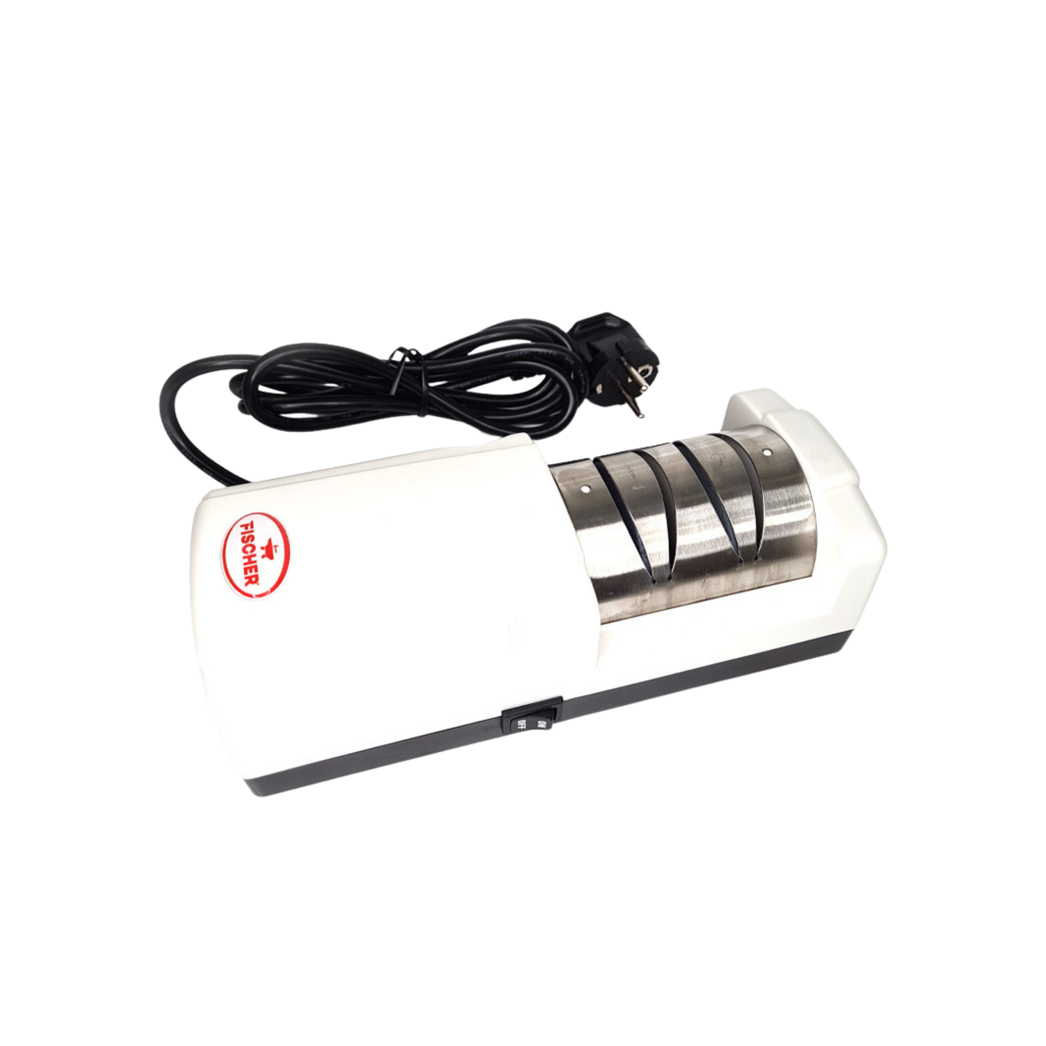 Fischer Bargoin - Aiguiseur / Affûteuse électrique pour couteaux de cuisine 2 meules 220V