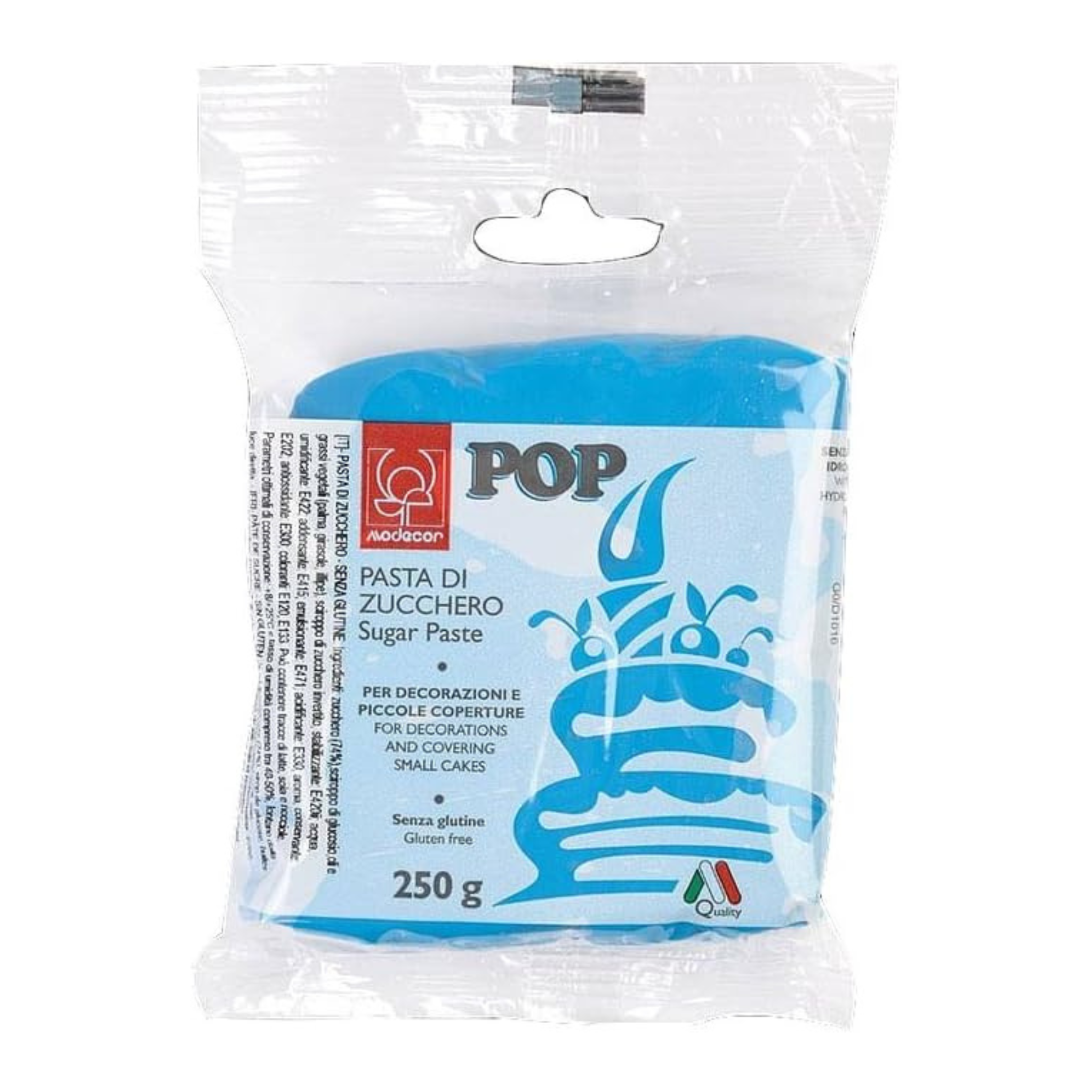 Modecor - Pâte à sucre Pop extra fondant 250 g