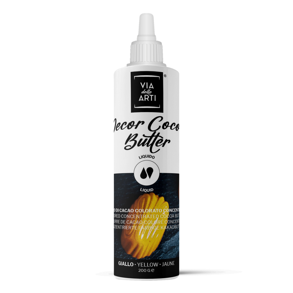 Via delle Arti - Colorant à Base de Beurre de Cacao 200 g