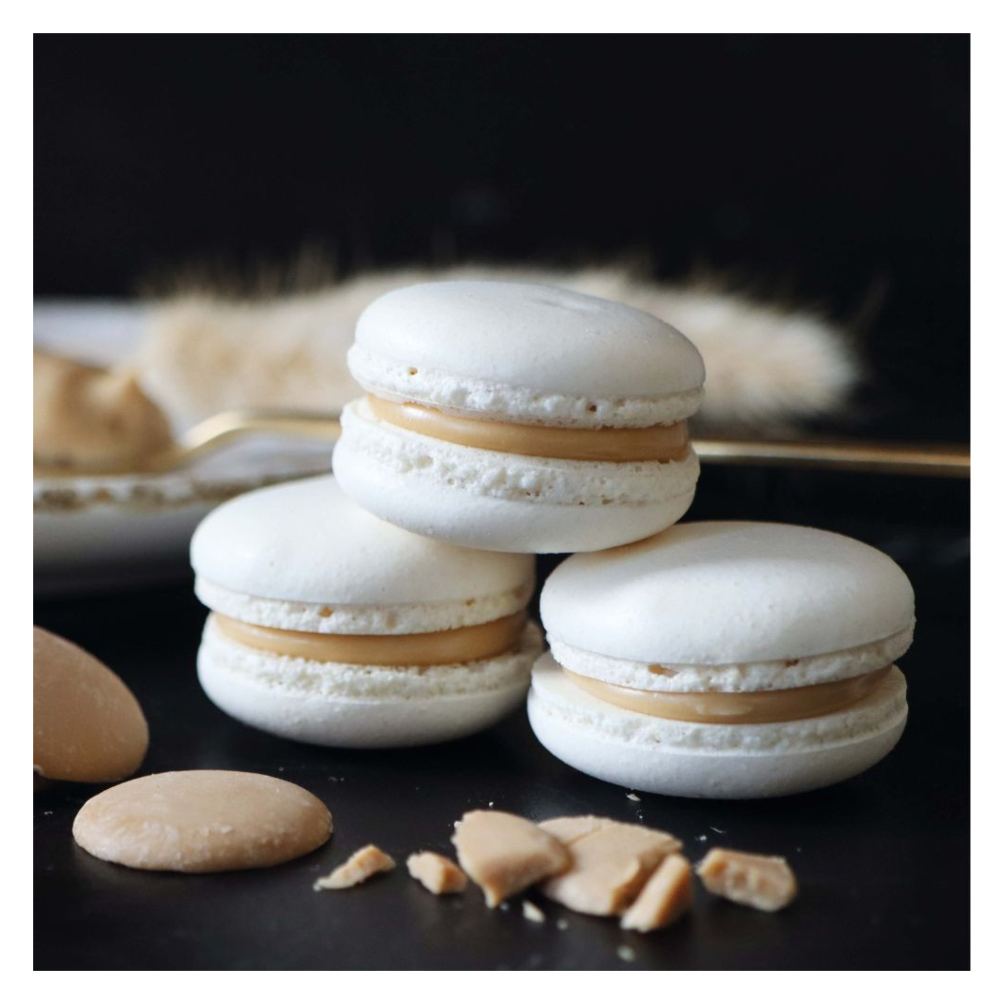 ScrapCooking - Préparation Coques de Macarons Nature 200 g