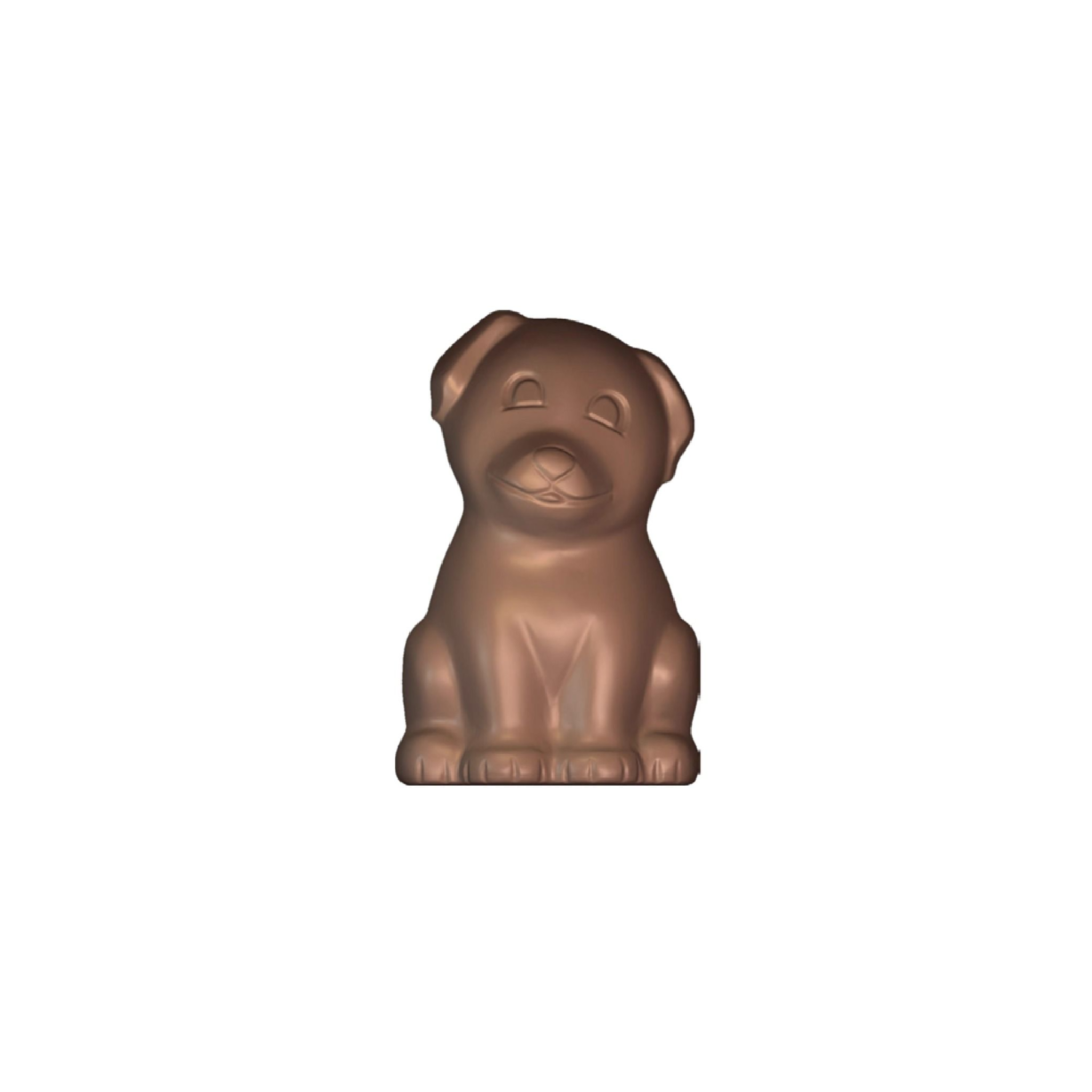 Mallard Ferrière - Moules à chocolat 2 Chiens - h 88 mm