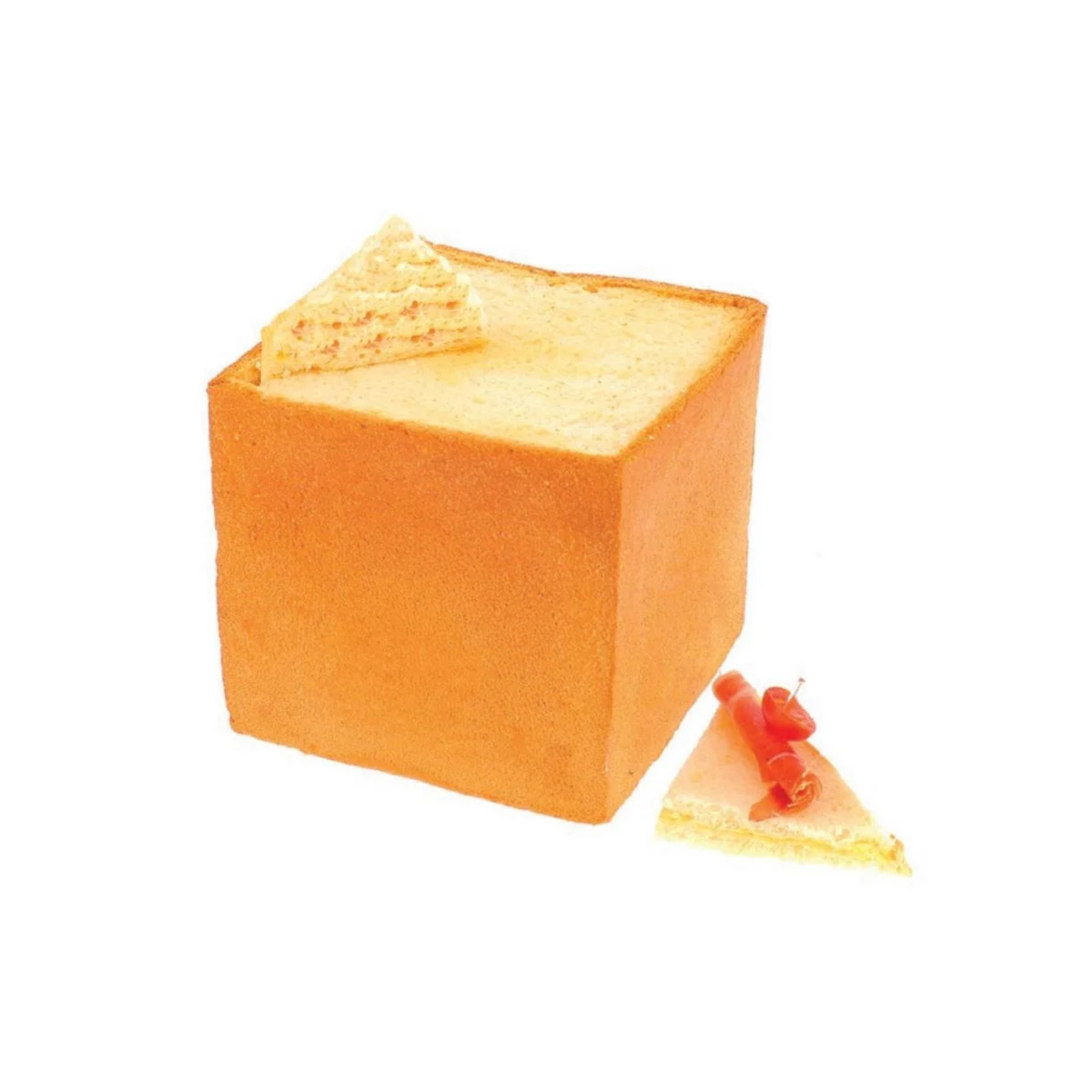 Mallard Ferrière - Moule à pain cube avec couvercle antiadhésif