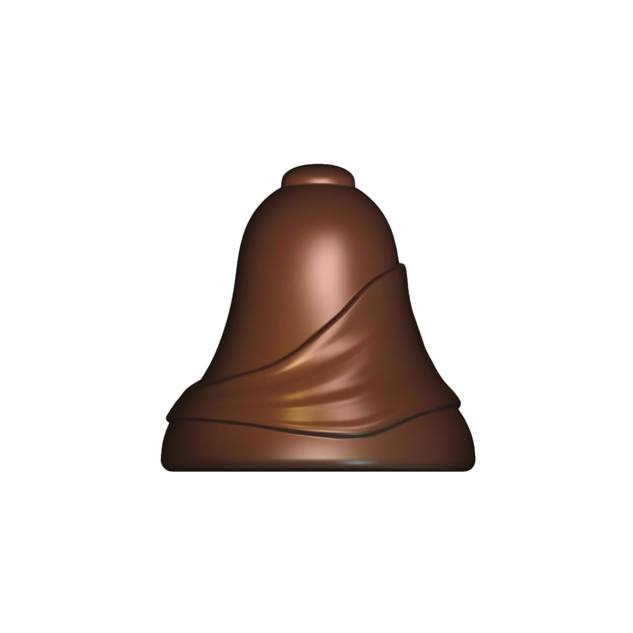Mallard Ferrière - Moule à chocolat Cloche drapée