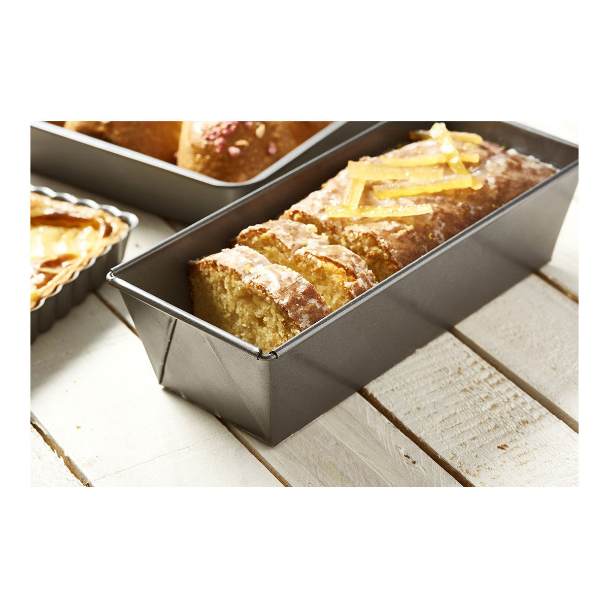 De Buyer - Moule à cake bords pliés acier antiadhésif