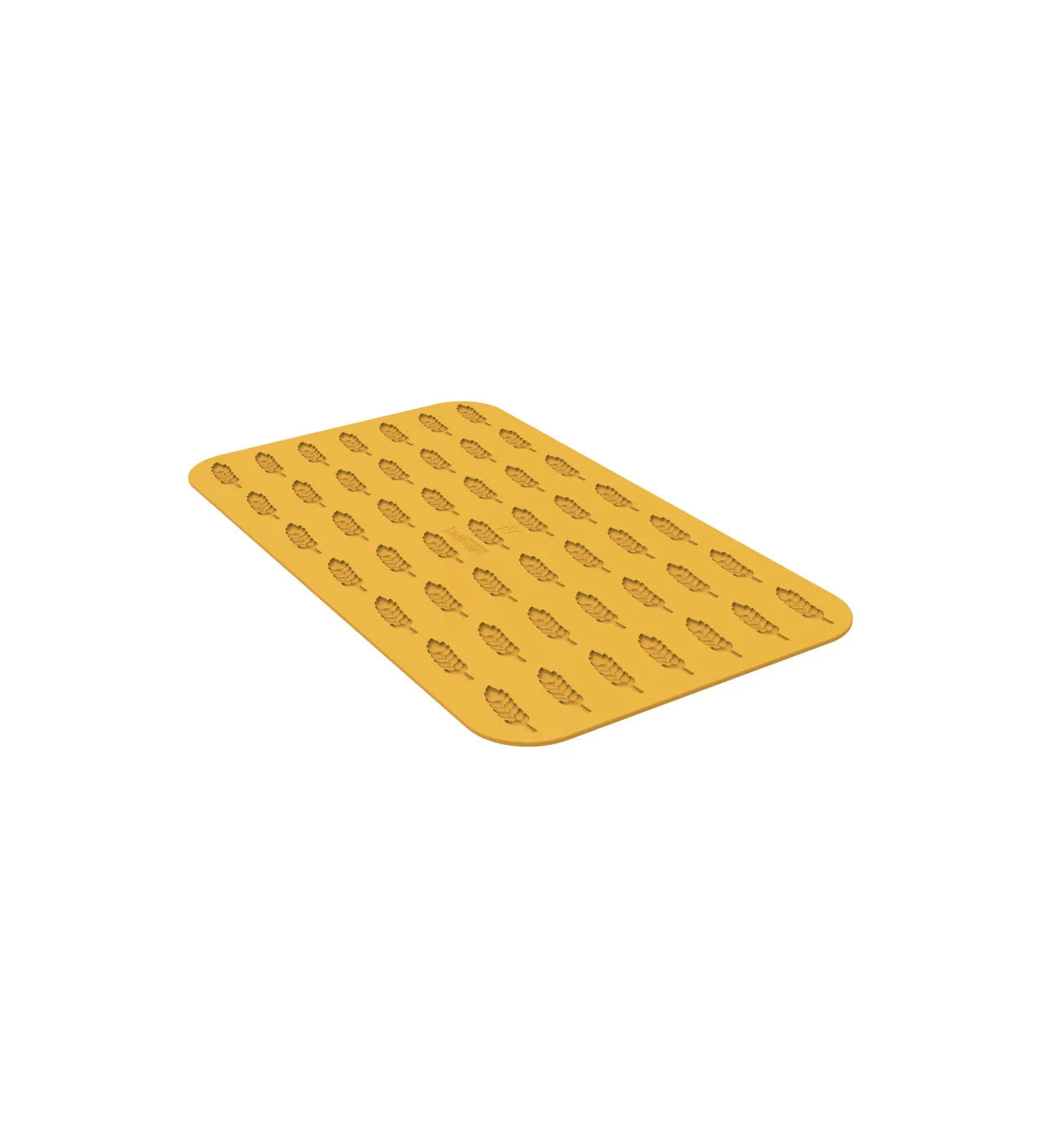 Silikomart - Moule Silicone Décor Blé 5,5 x 1,7 x H 0,3 cm (x49) Naturae