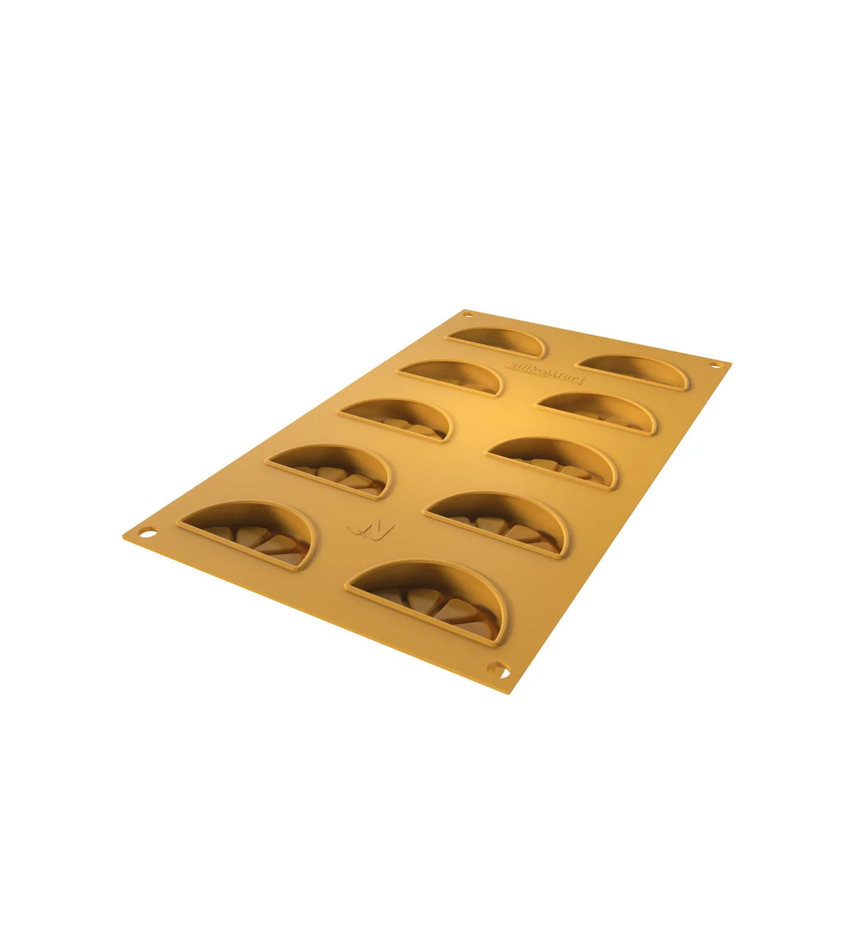 moule entremet 10 tranches de citrons vue en perspective