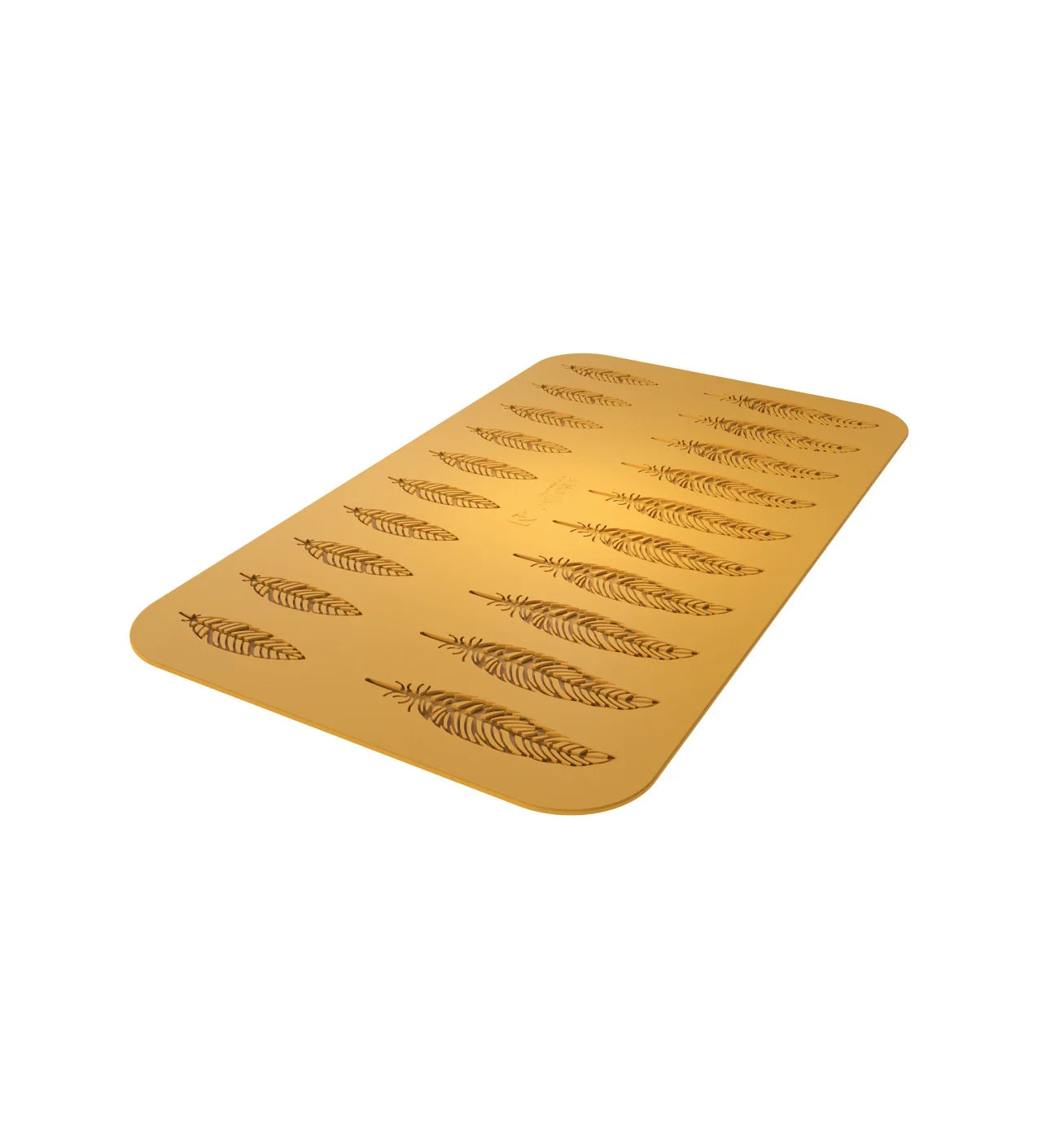Silikomart - Moule Silicone Décor Plume (x20) Naturae