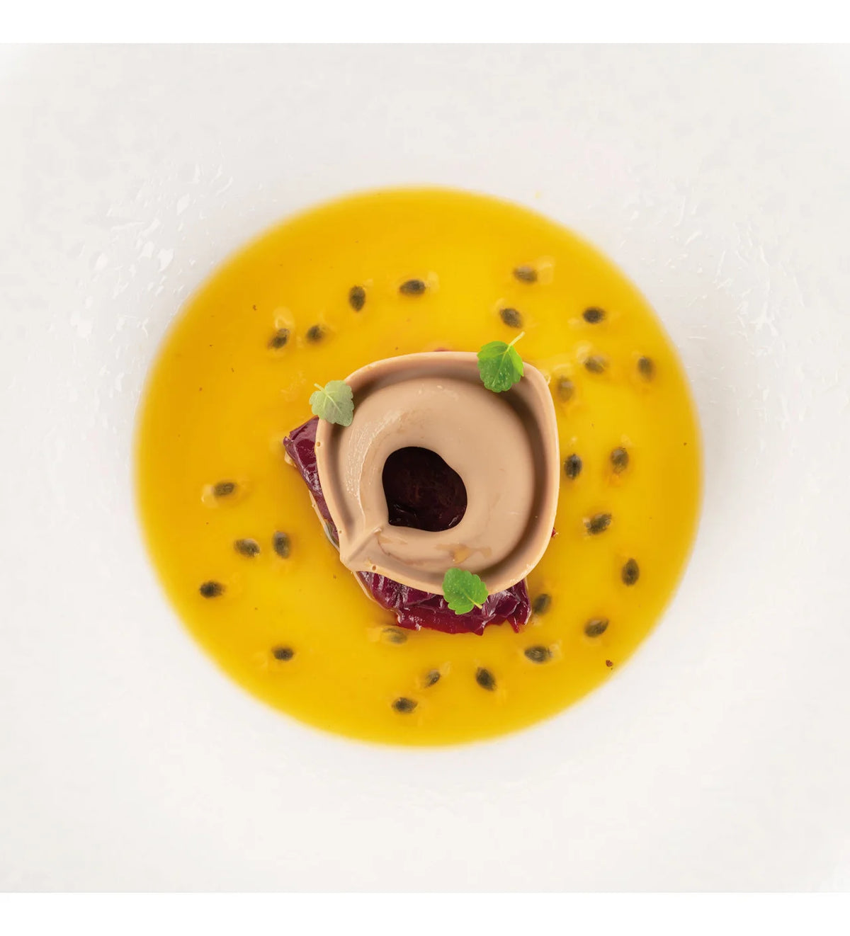  entremet en forme de tortellino